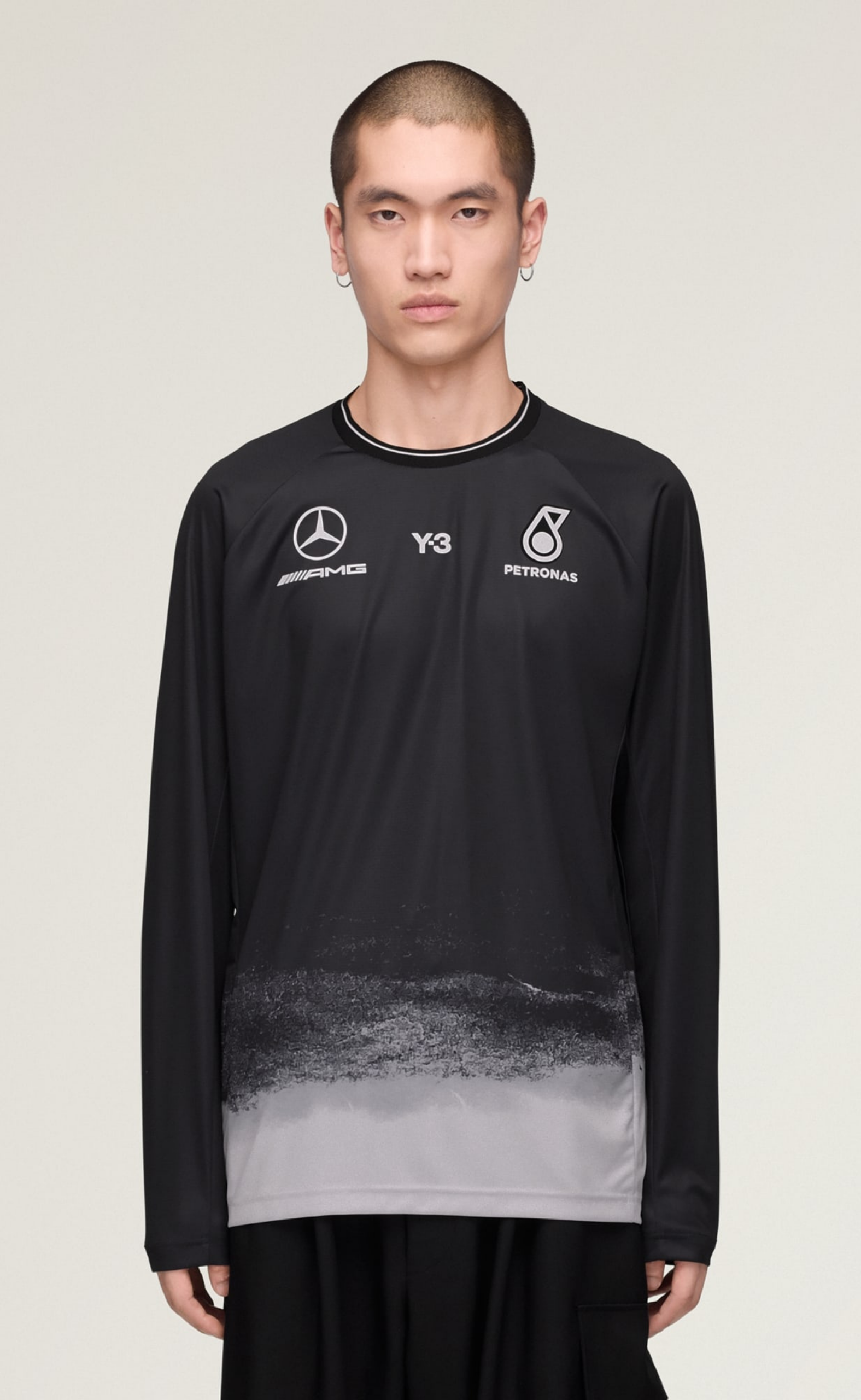 F1 MERCEDES MECHANIC BLACK LONGSLEEVE