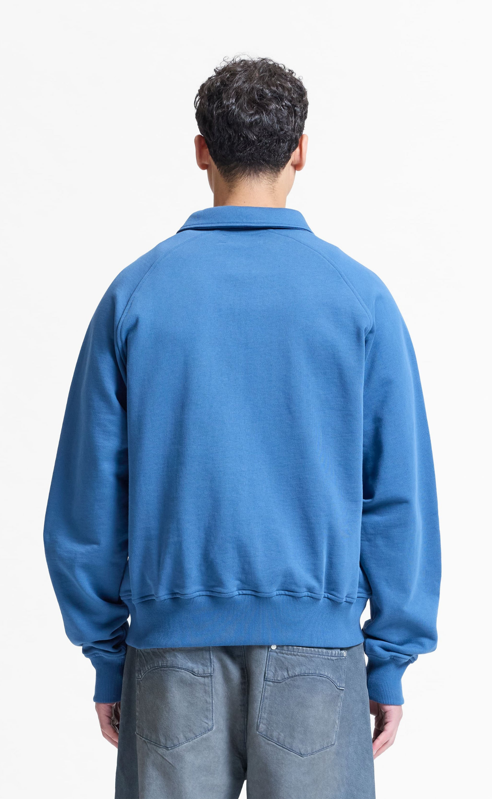 MAISON POLO  BLUE SWEATER