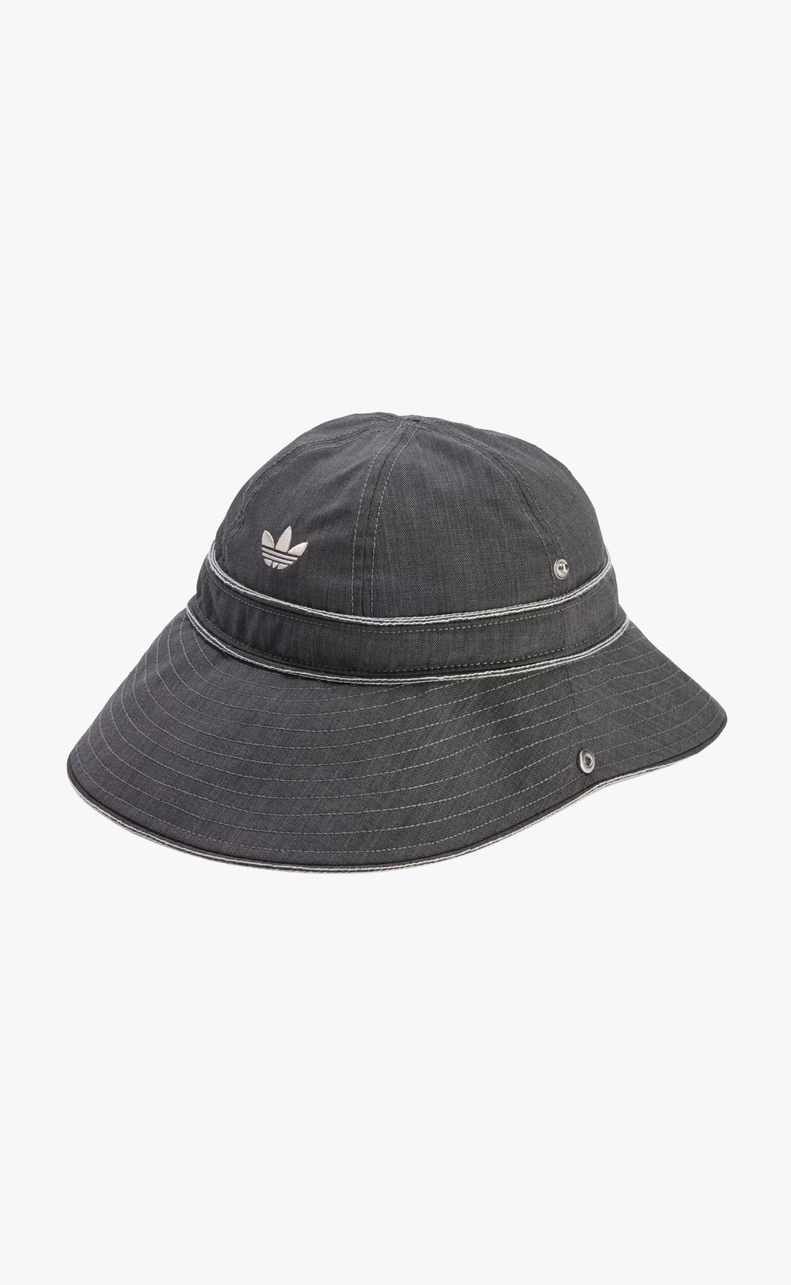 WB BUCKET DARK GREY HAT
