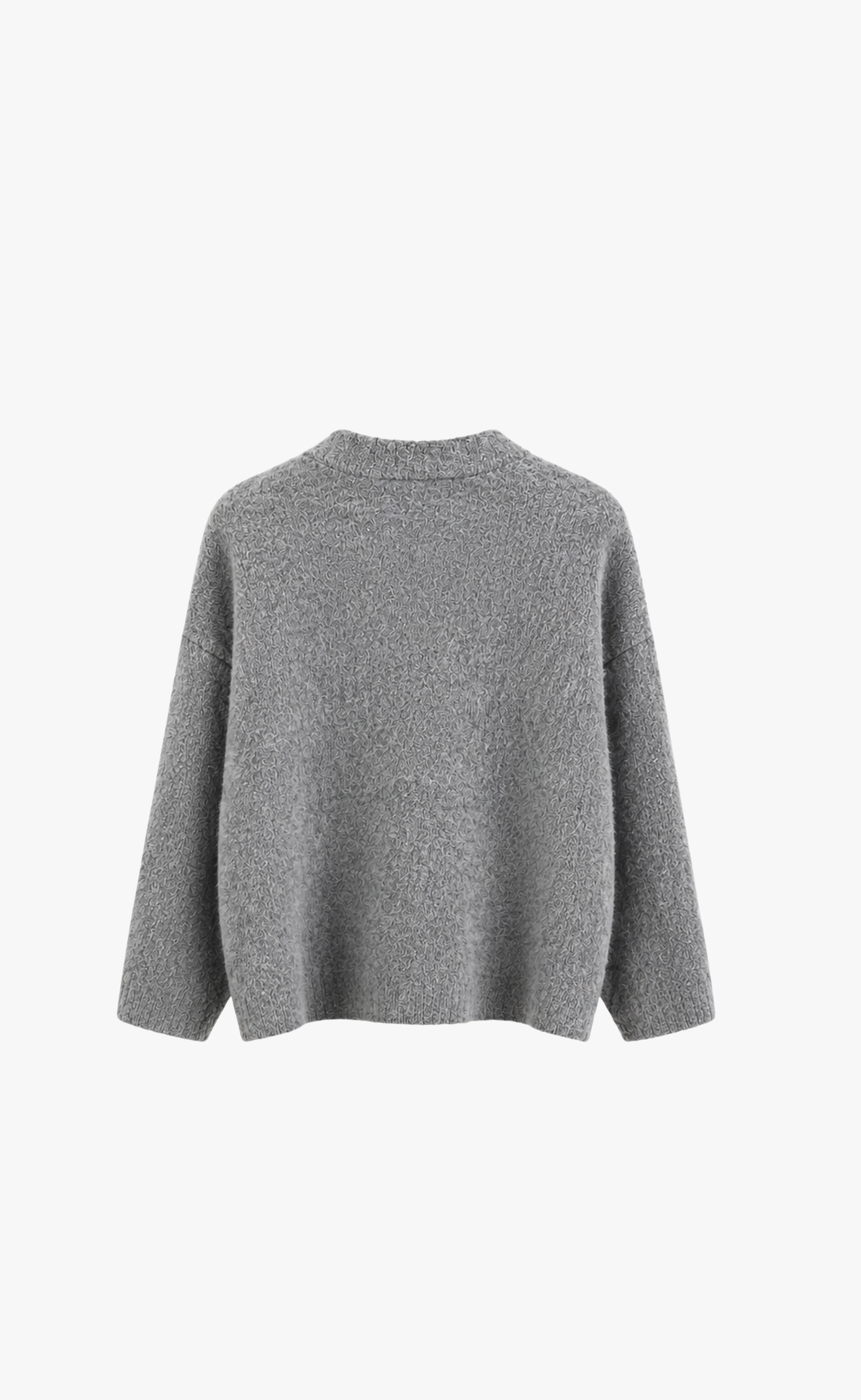 RASO V2 GREY MELANGE CARDIGAN