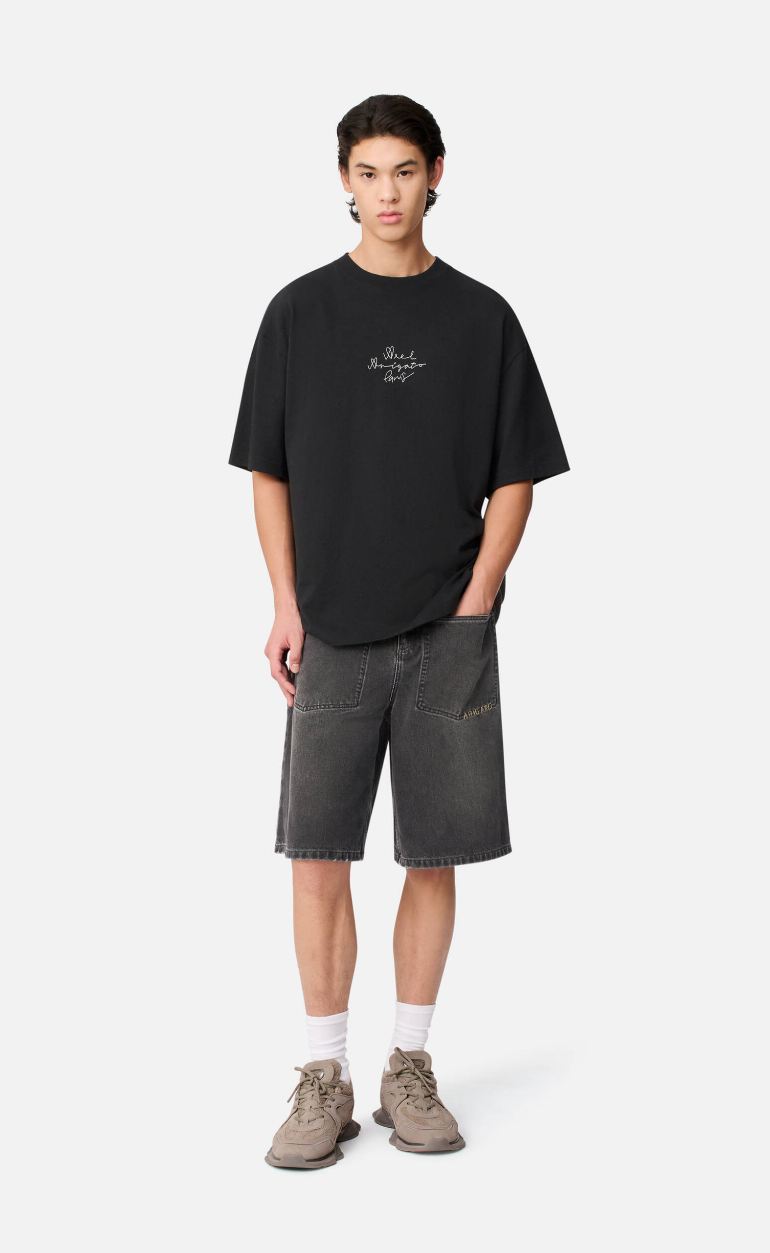 PARIS CITY BLACK T-SHIRT