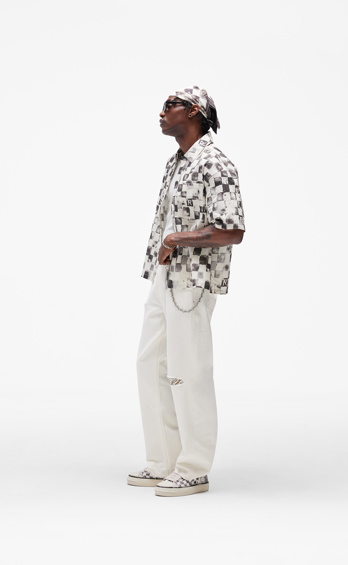 POOL SIDE FLAT WHITE SHIRT