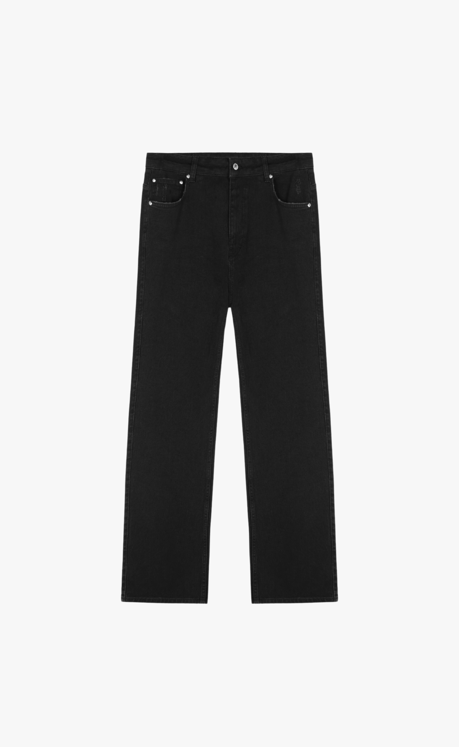 R3 BAGGY DENIM BLACK JEANS