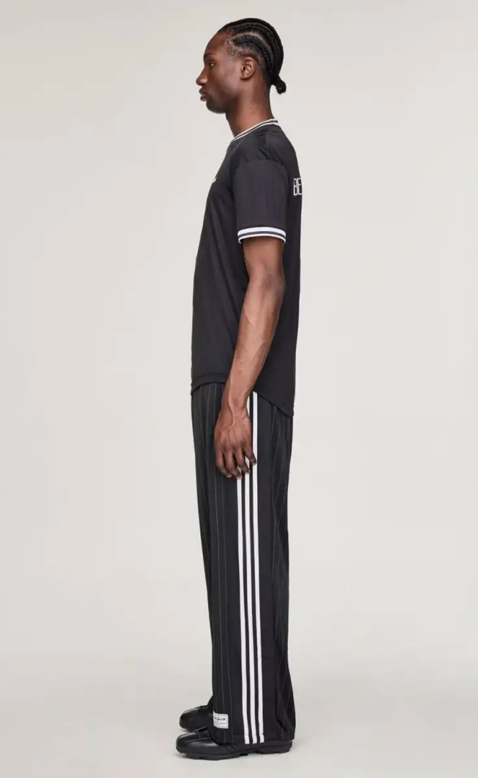 Y-3 BELLINGHAM FOOTBALL BLACK T-SHIRT