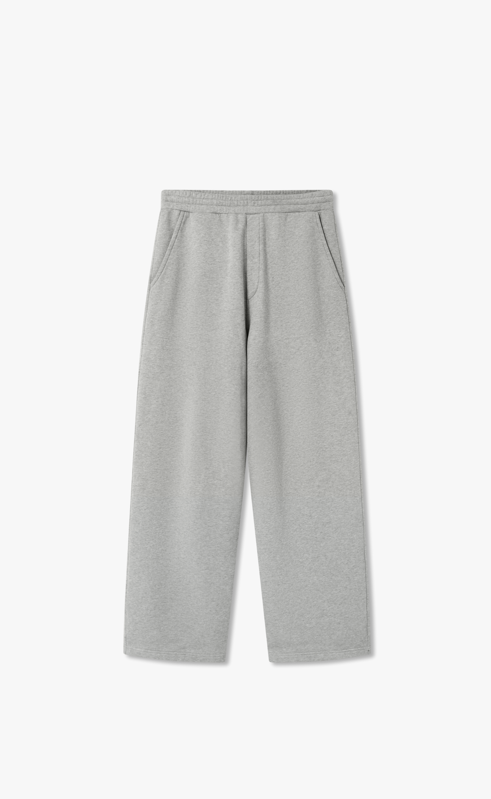 TREY TRACK GREY MELANGE SWEATPANTS