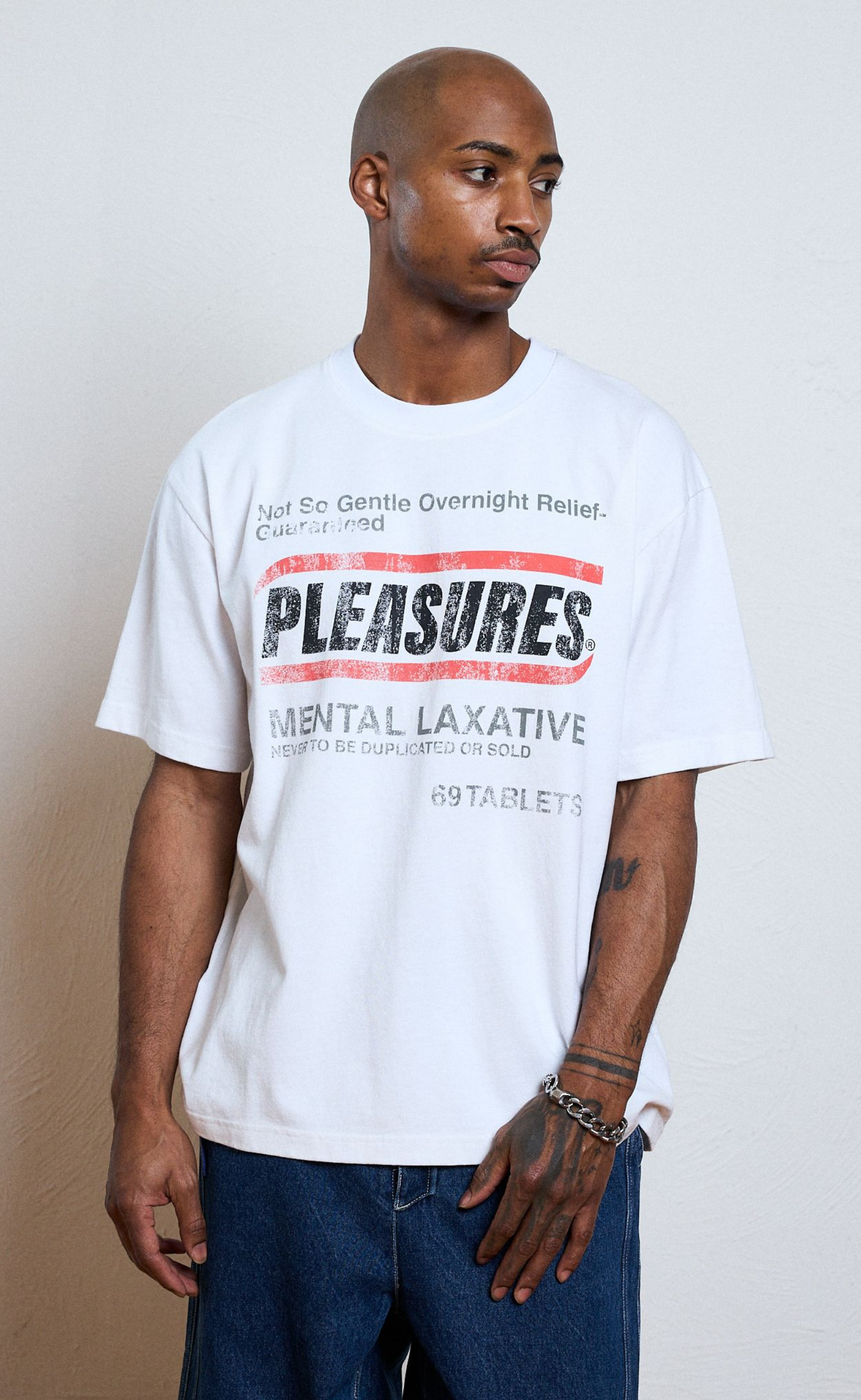 RELIEF HEAVYWEIGHT WHITE T-SHIRT