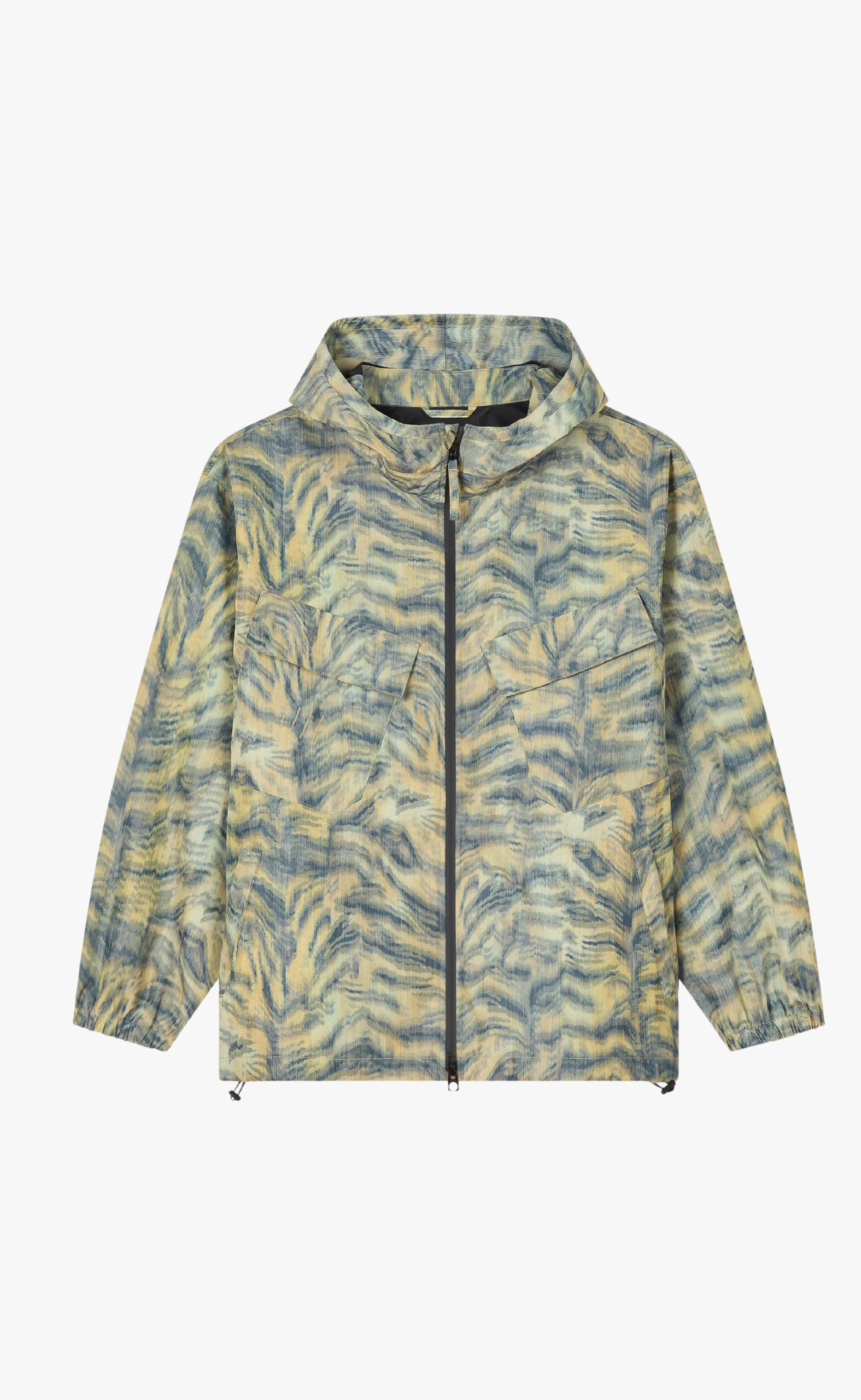 KENZO TIGER SHORT WINDBREAKER MARIGOLD JACKET