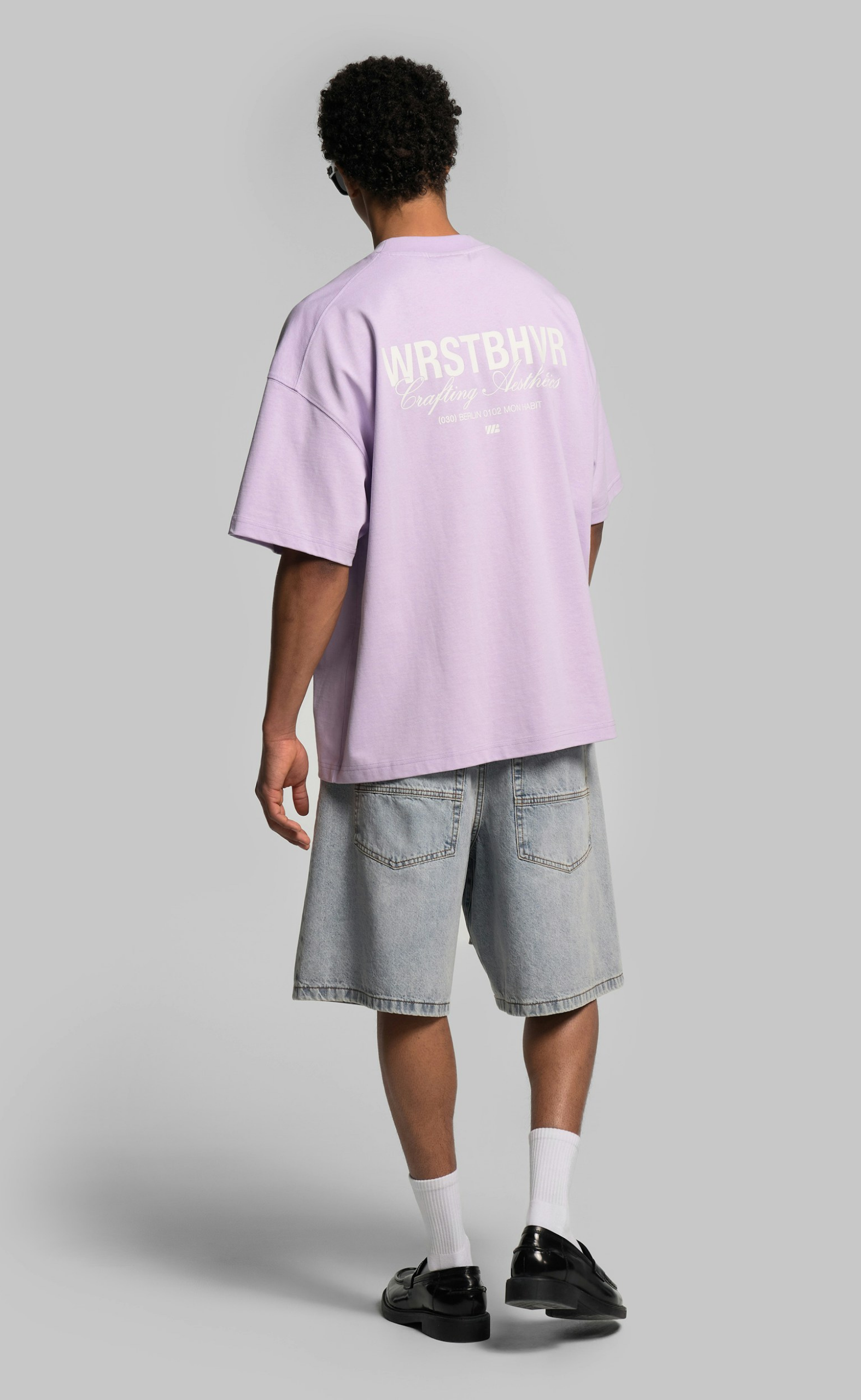 STUDIO V11 PASTEL LILAC T-SHIRT