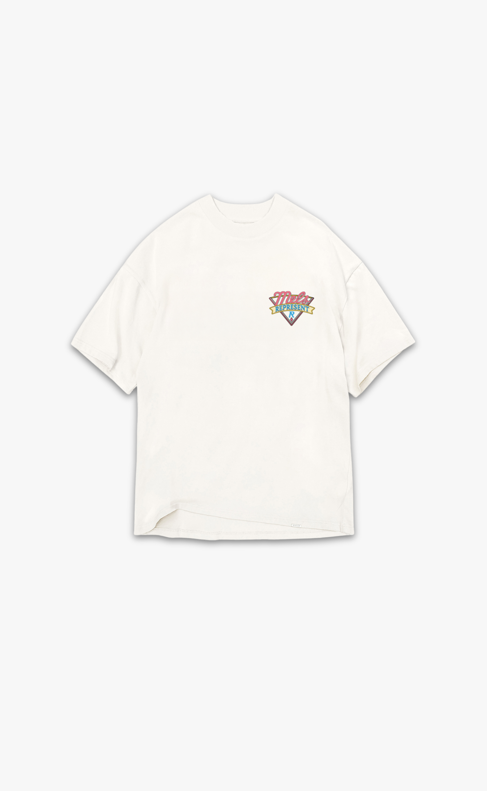 MEL'S DINER FLAT WHITE T-SHIRT