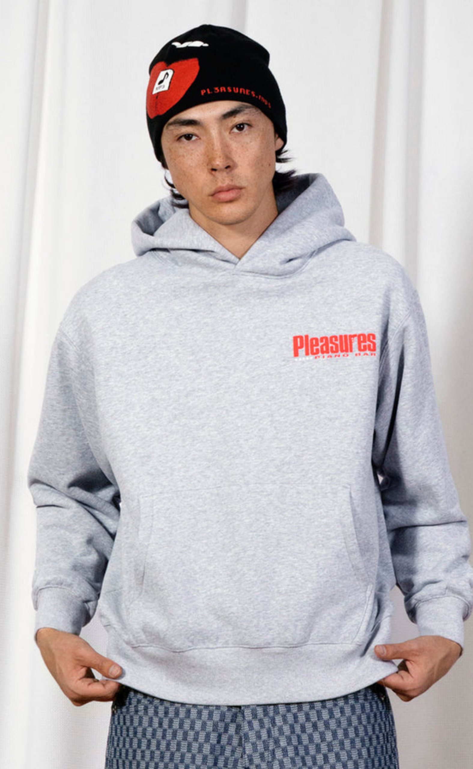 PIANO BAR GREY HOODIE