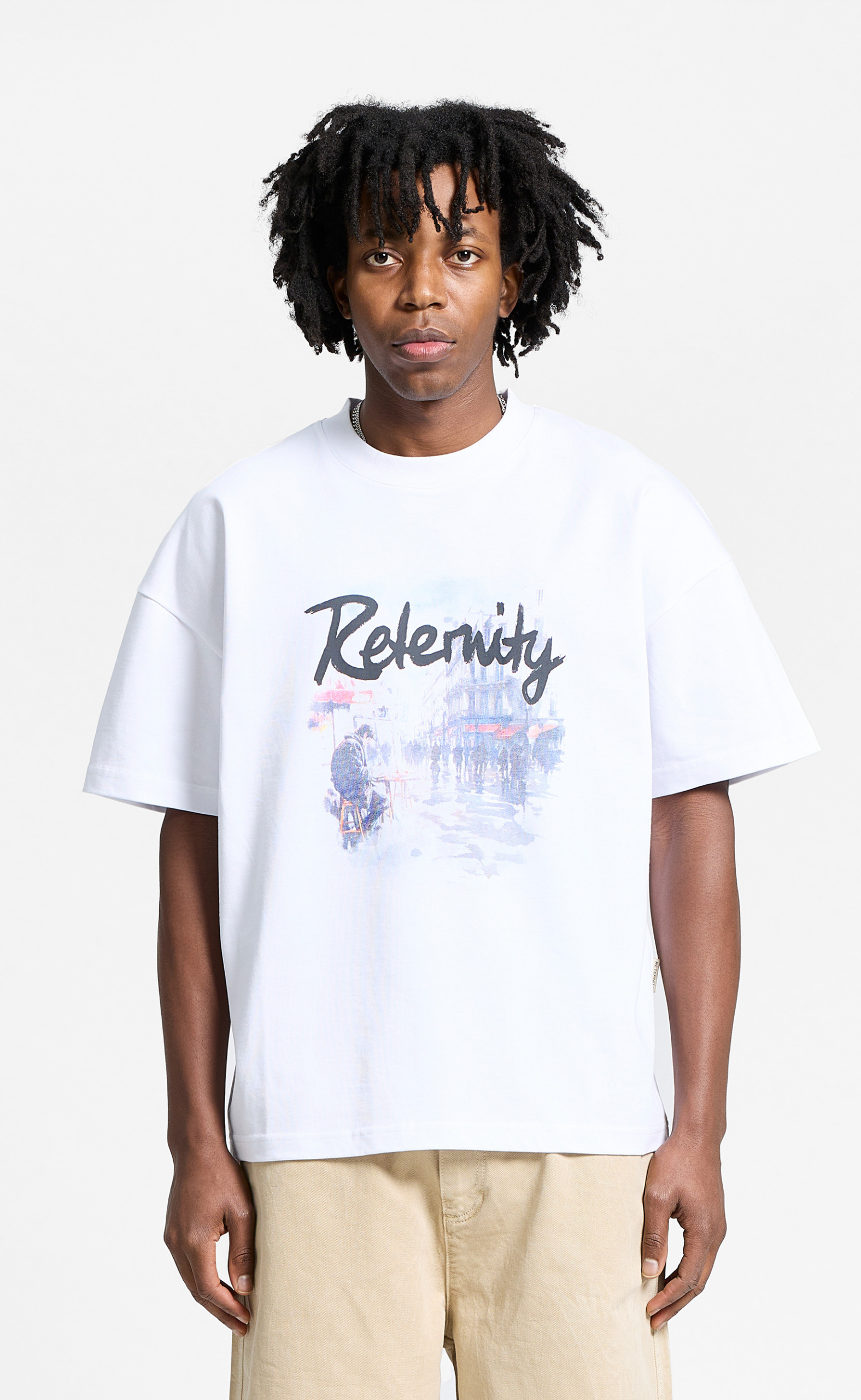RUE DE PARIS WHITE T-SHIRT
