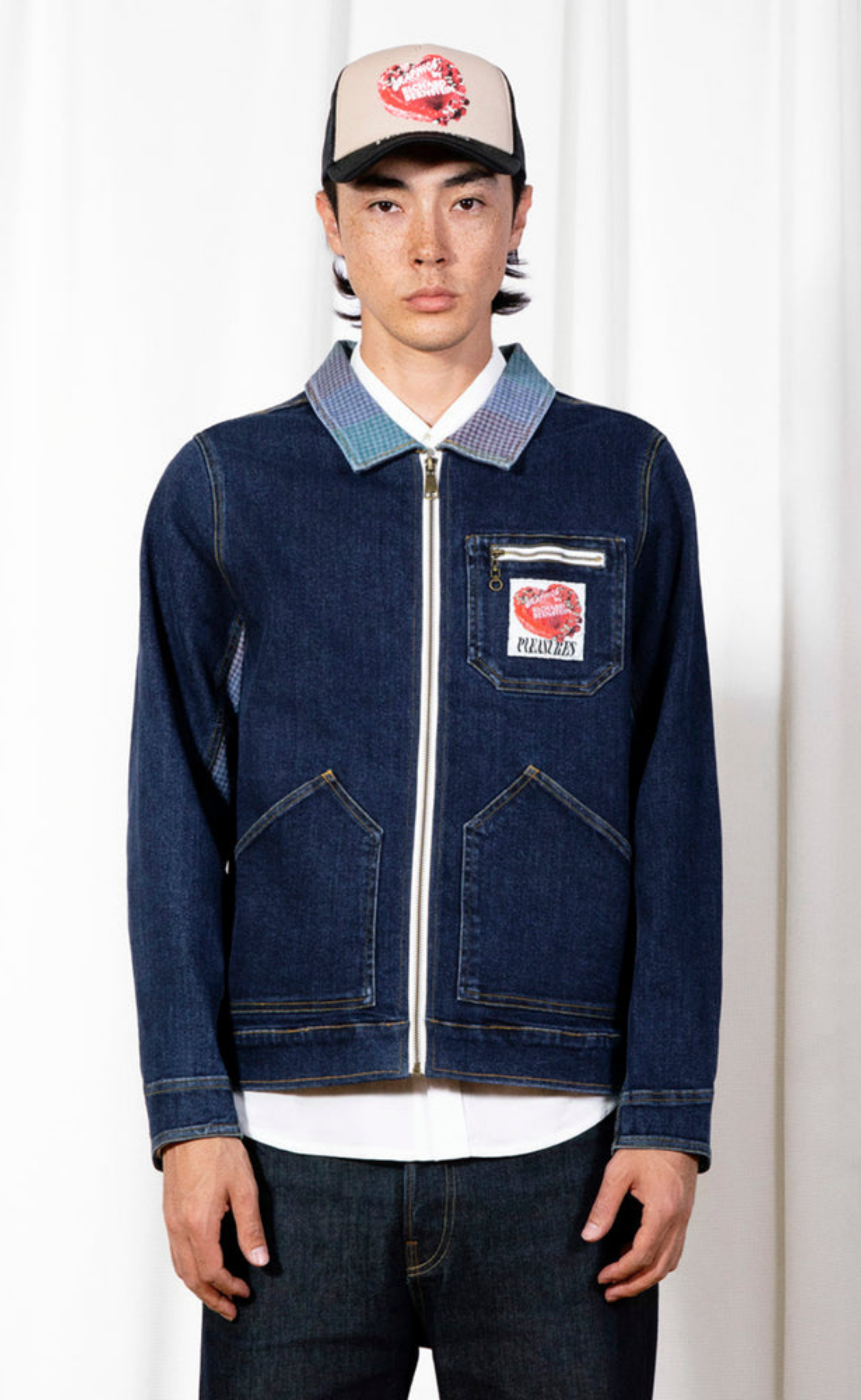CAKE DENIM INDIGO JACKET