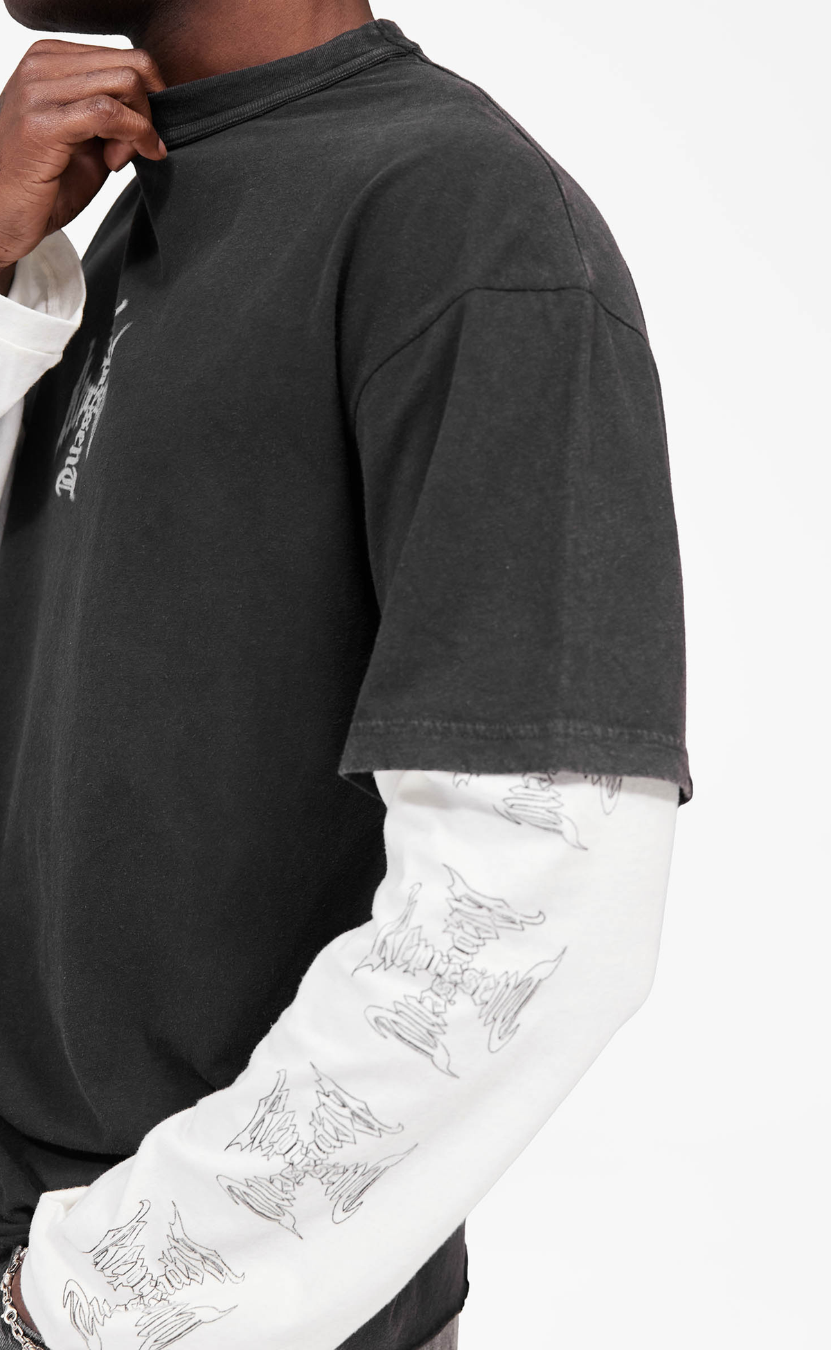 MH FADED BLACK LONGSLEEVE