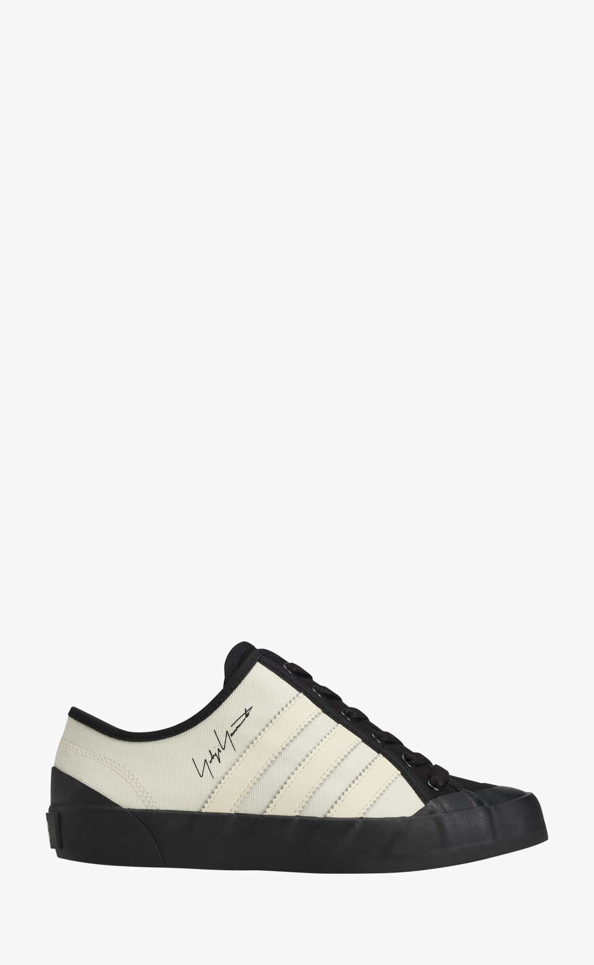 Y-3 NISI LO WHITE BLACK SNEAKER