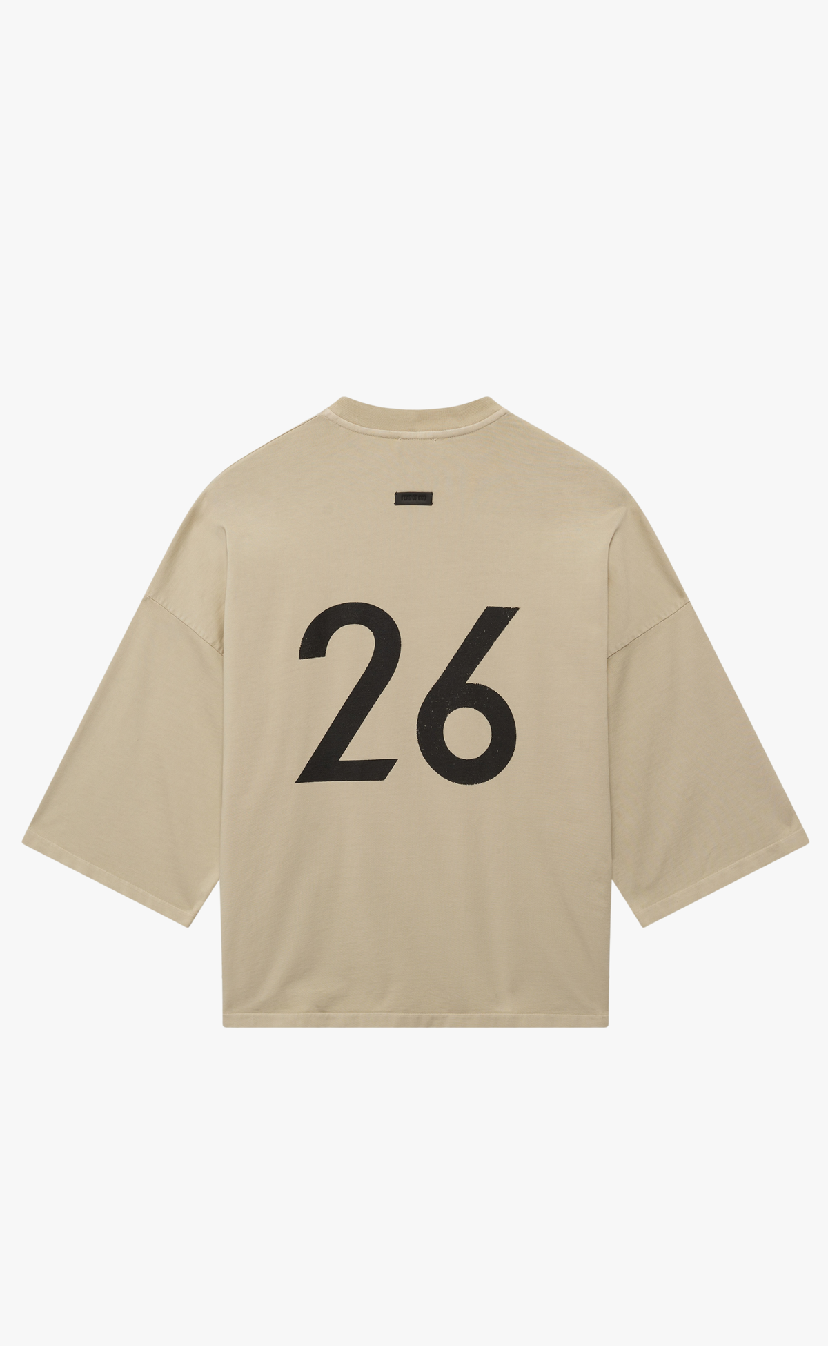 COTTON RAYON 26 DIRTY IVORY T-SHIRT