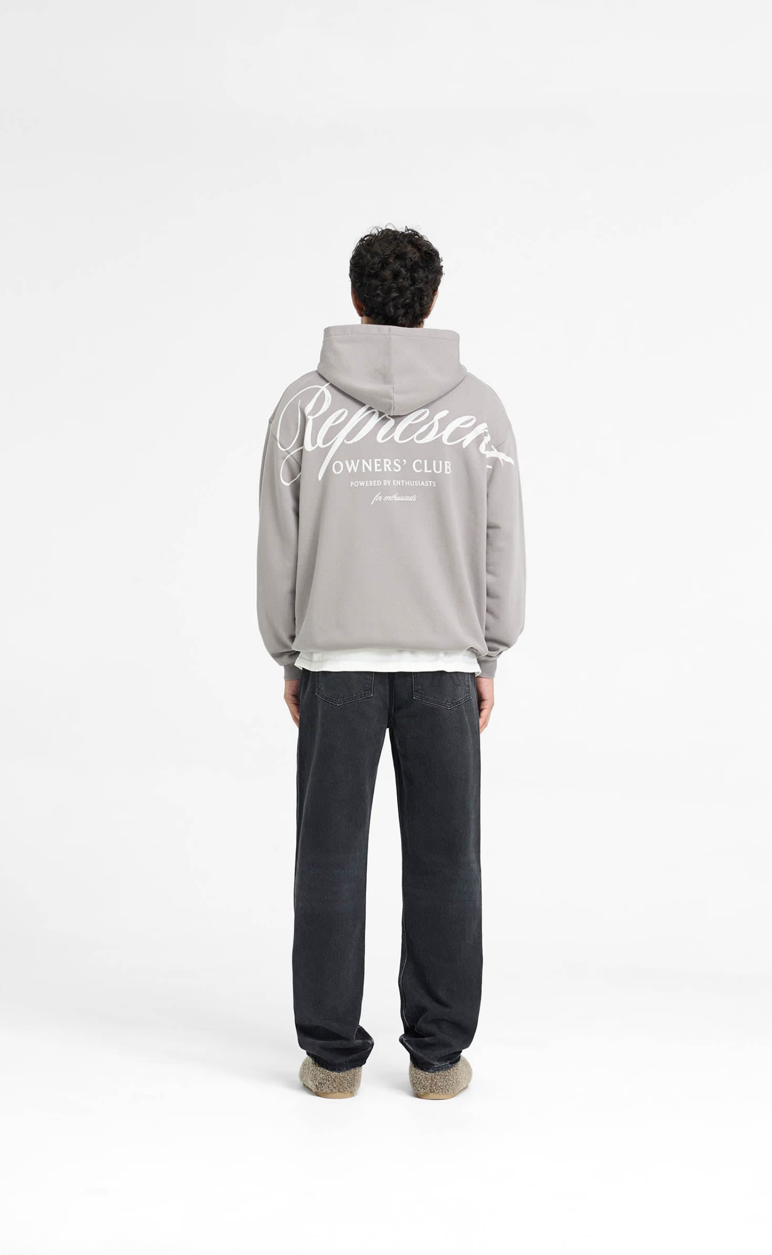 OWNERS CLUB SCRIPT SLATE HOODIE