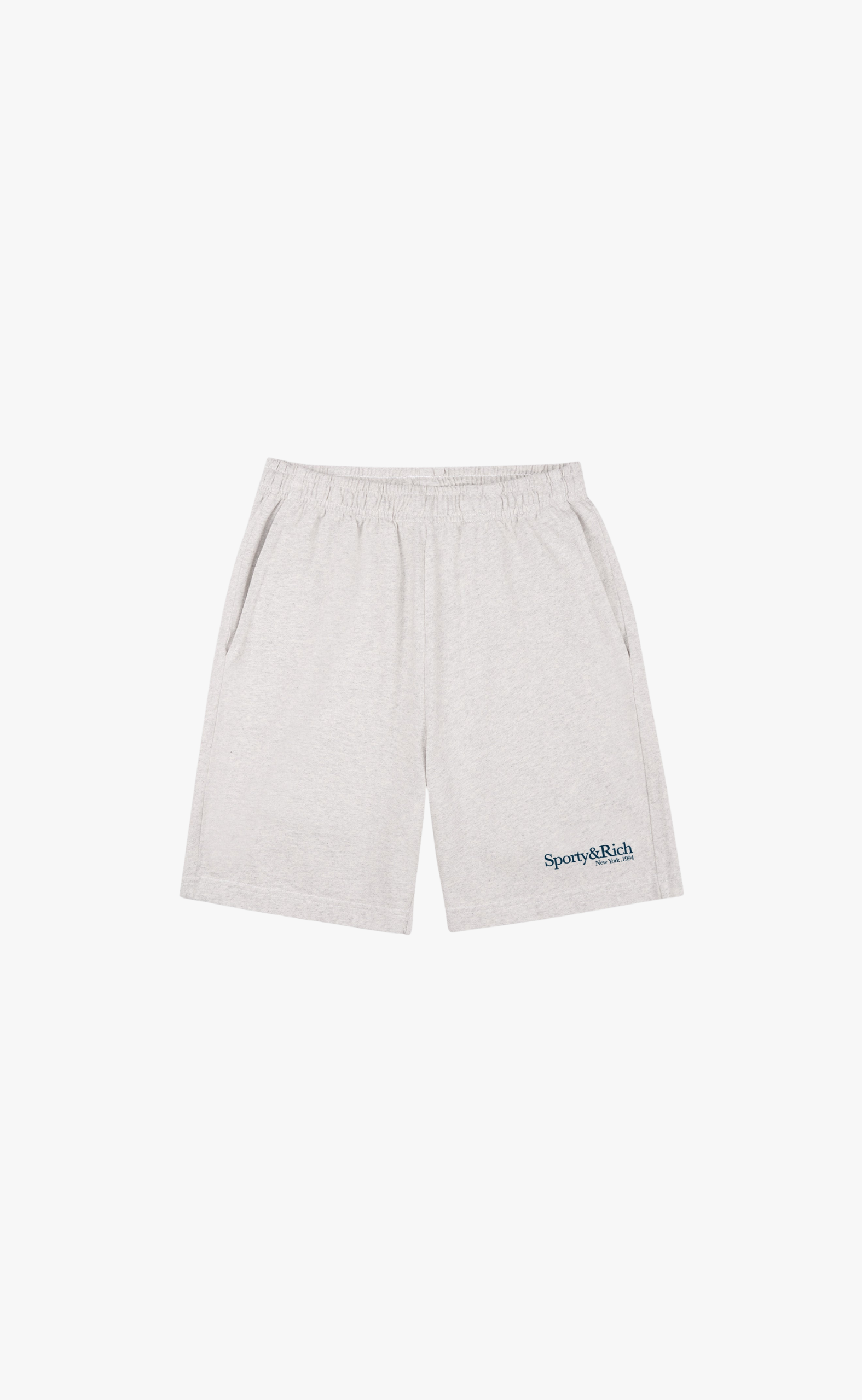 RUN CLUB HEATHER GRAY GYM SHORT