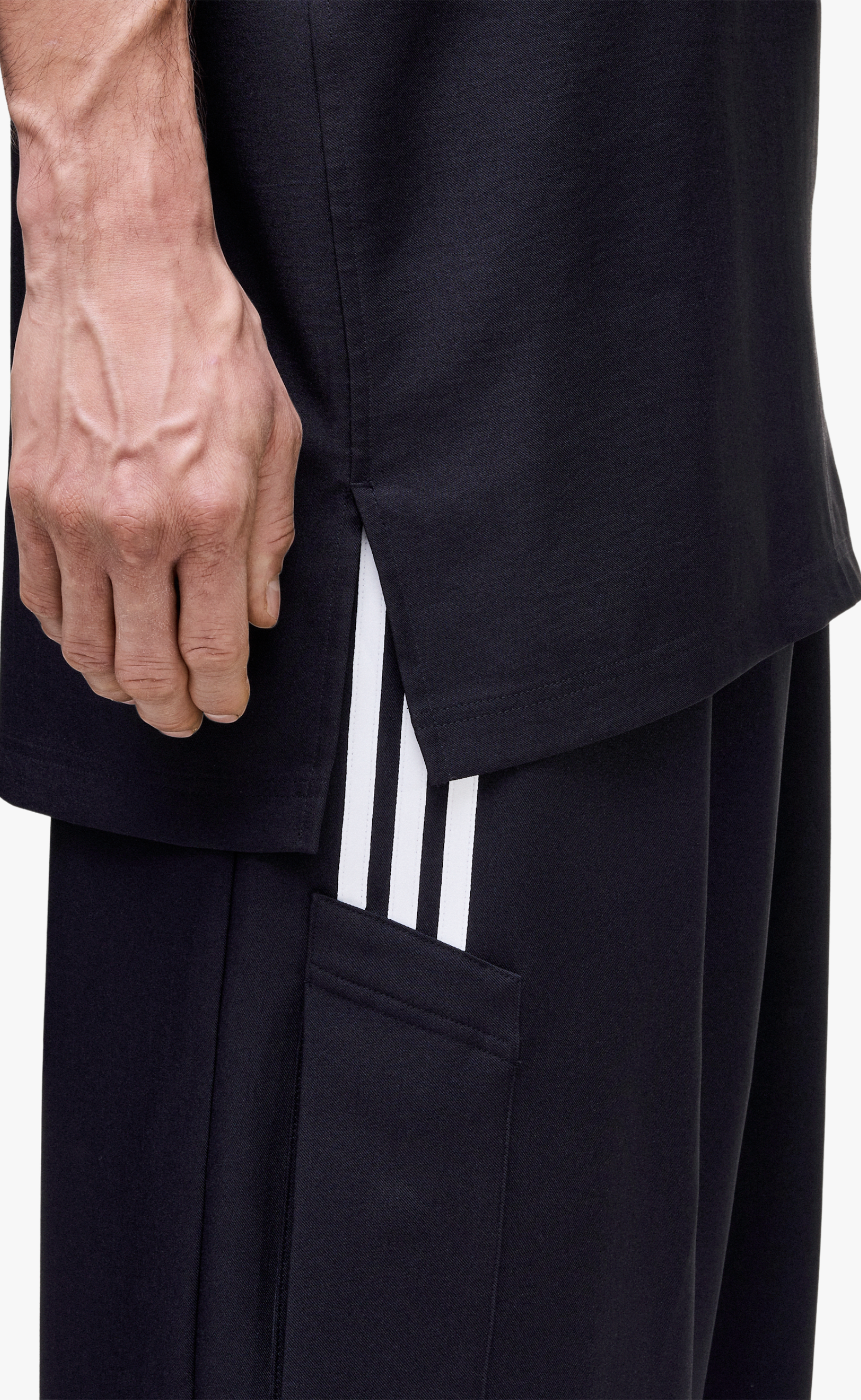 Y-3 ELEGANT BASKETBALL BLACK TANK TOP