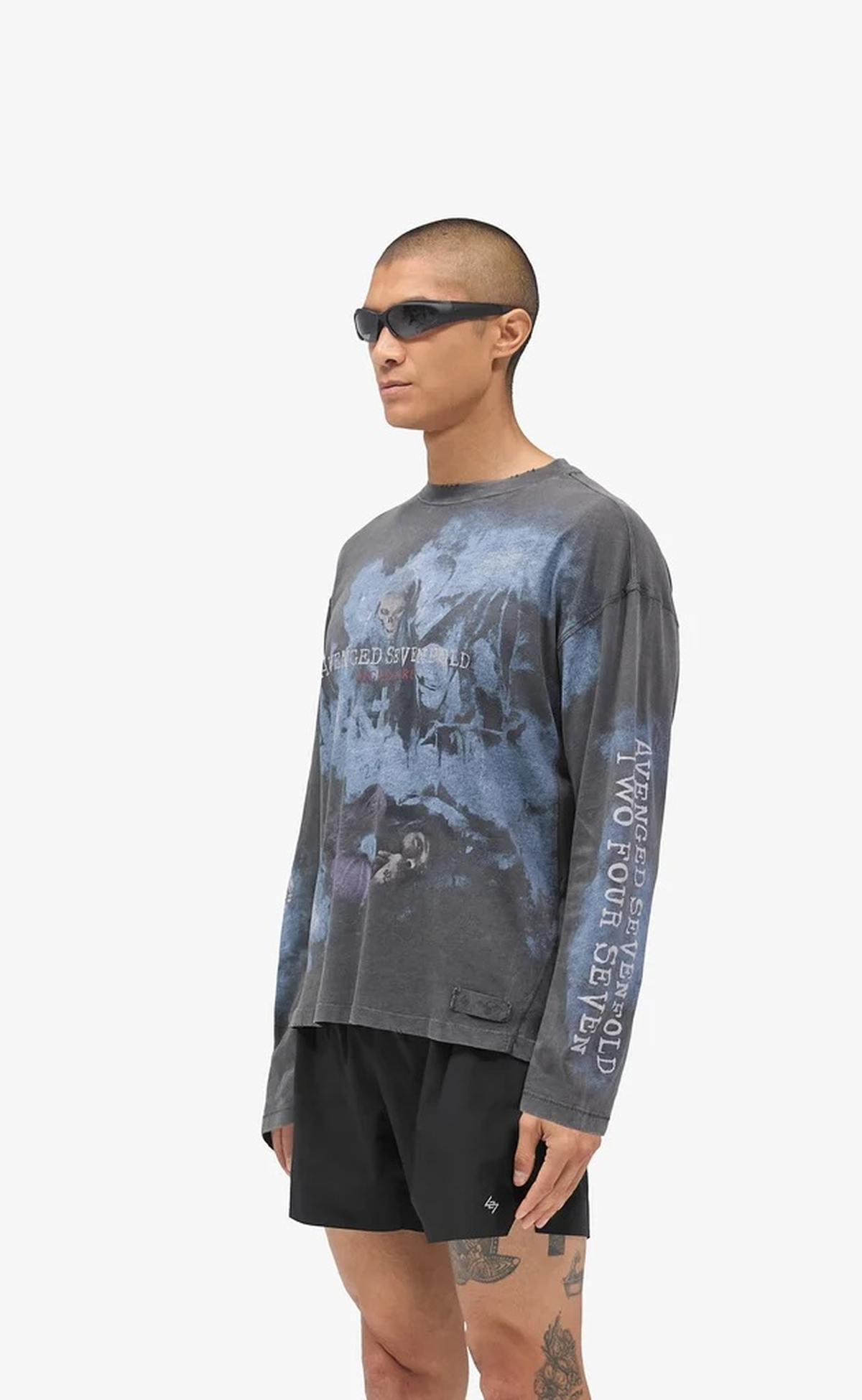 247 AVENGED SEVENFOLD NIGHTMARE AGED BLACK LONGSLEEVE