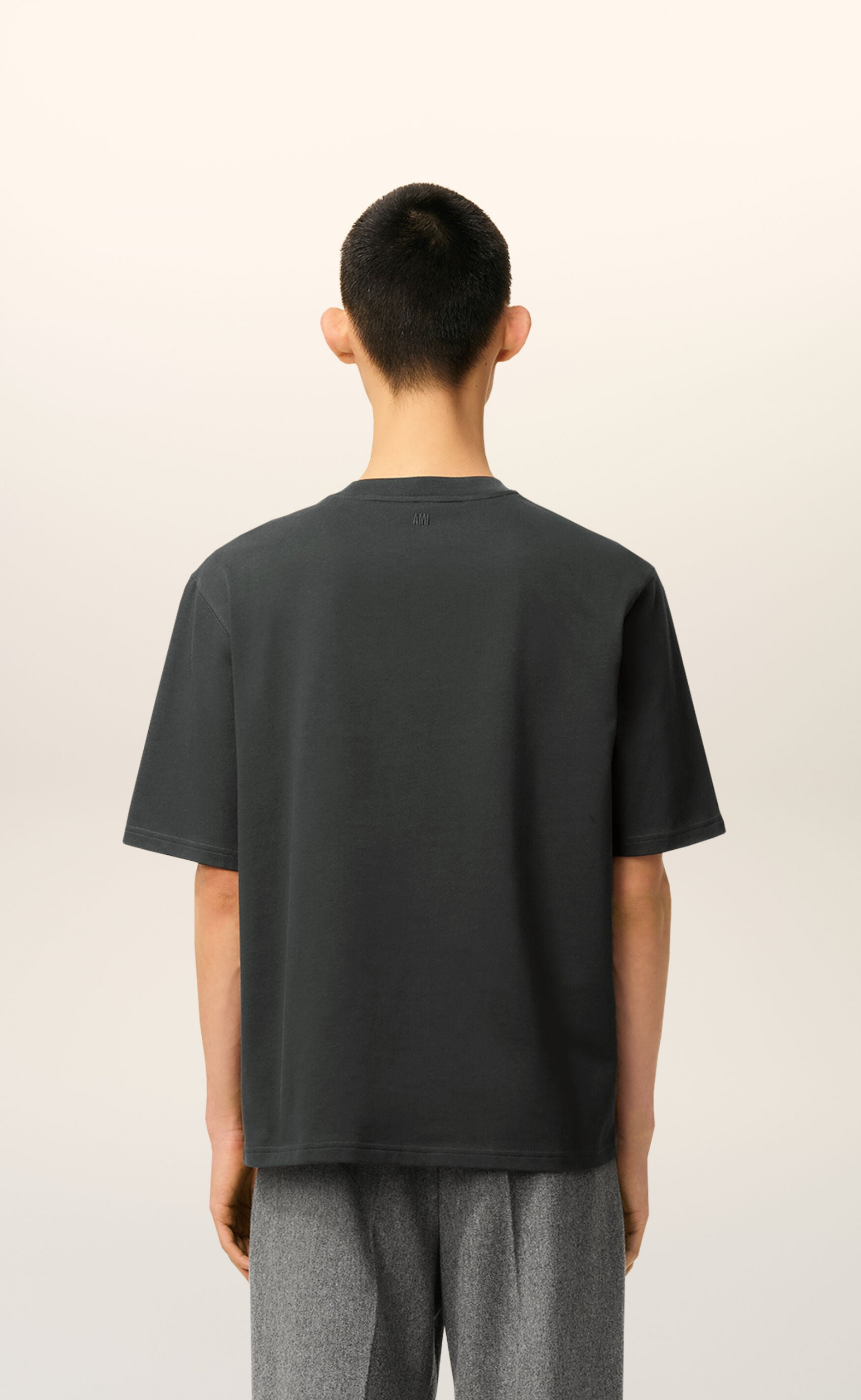 BIG ADC EMBOSSED ANTHRACITE T-SHIRT