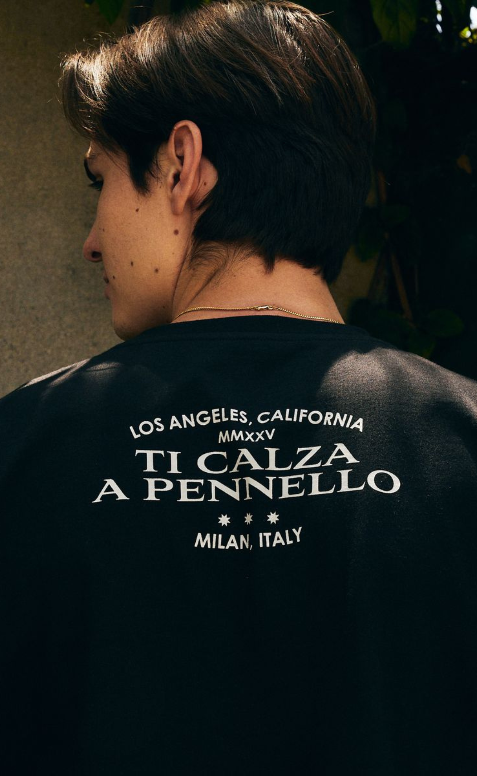 ALBERTO BLACK T-SHIRT