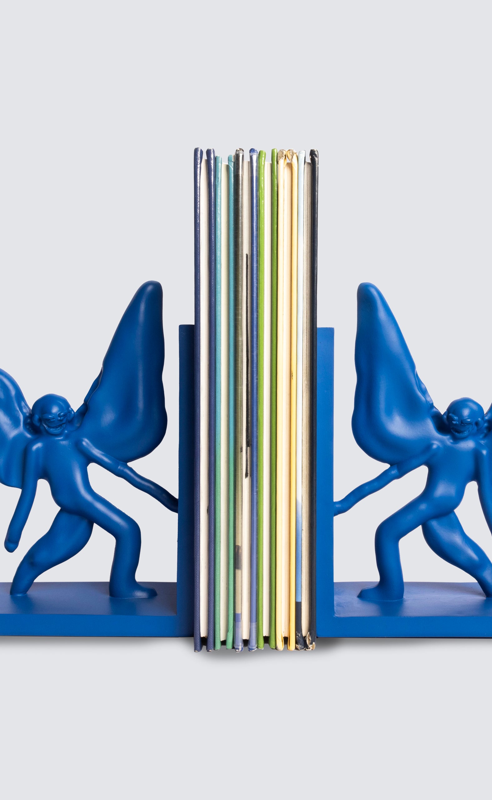 ANGEL SET BLUE BOOKENDS