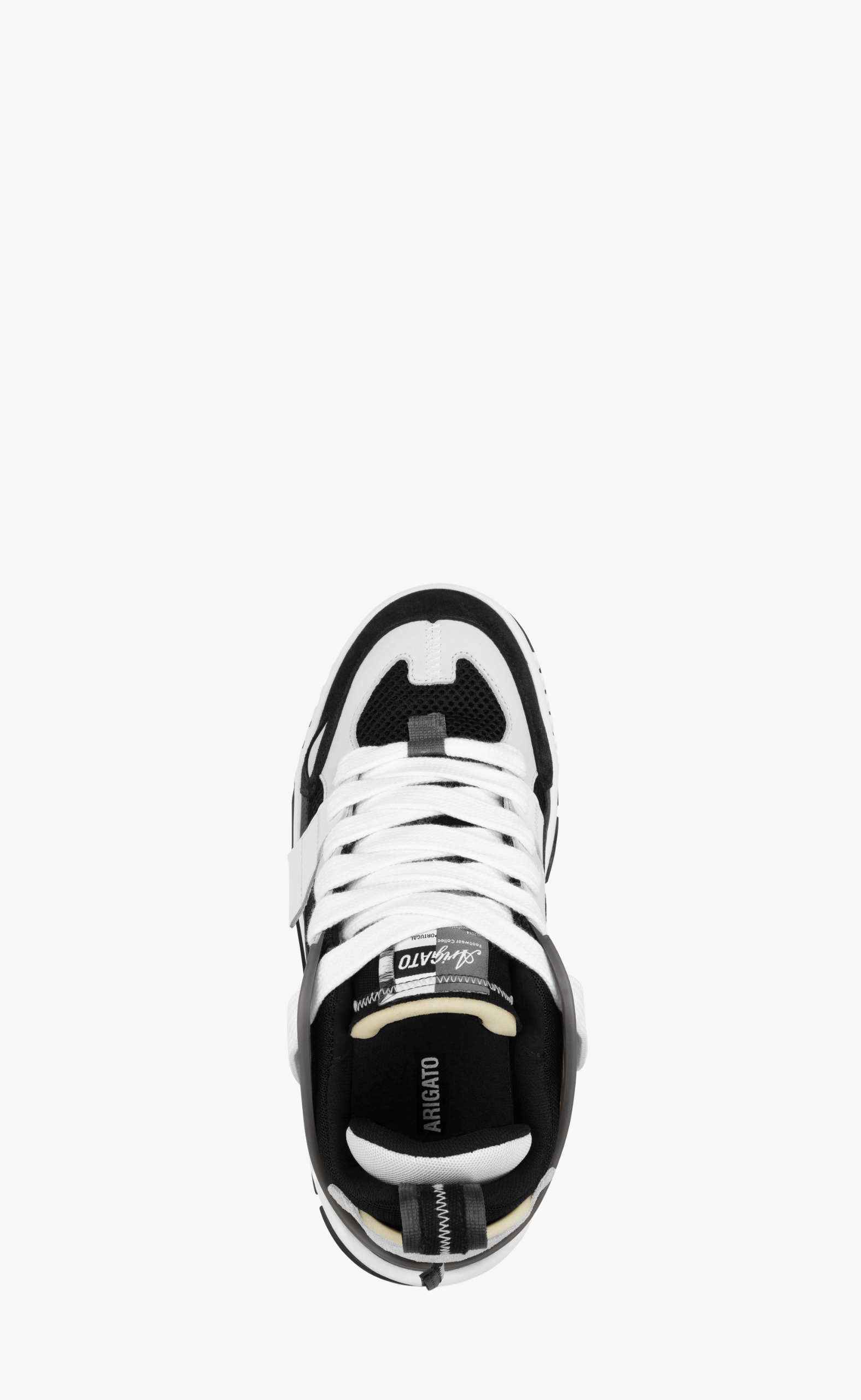 AREA BLACK WHITE PATCHWORK SNEAKER