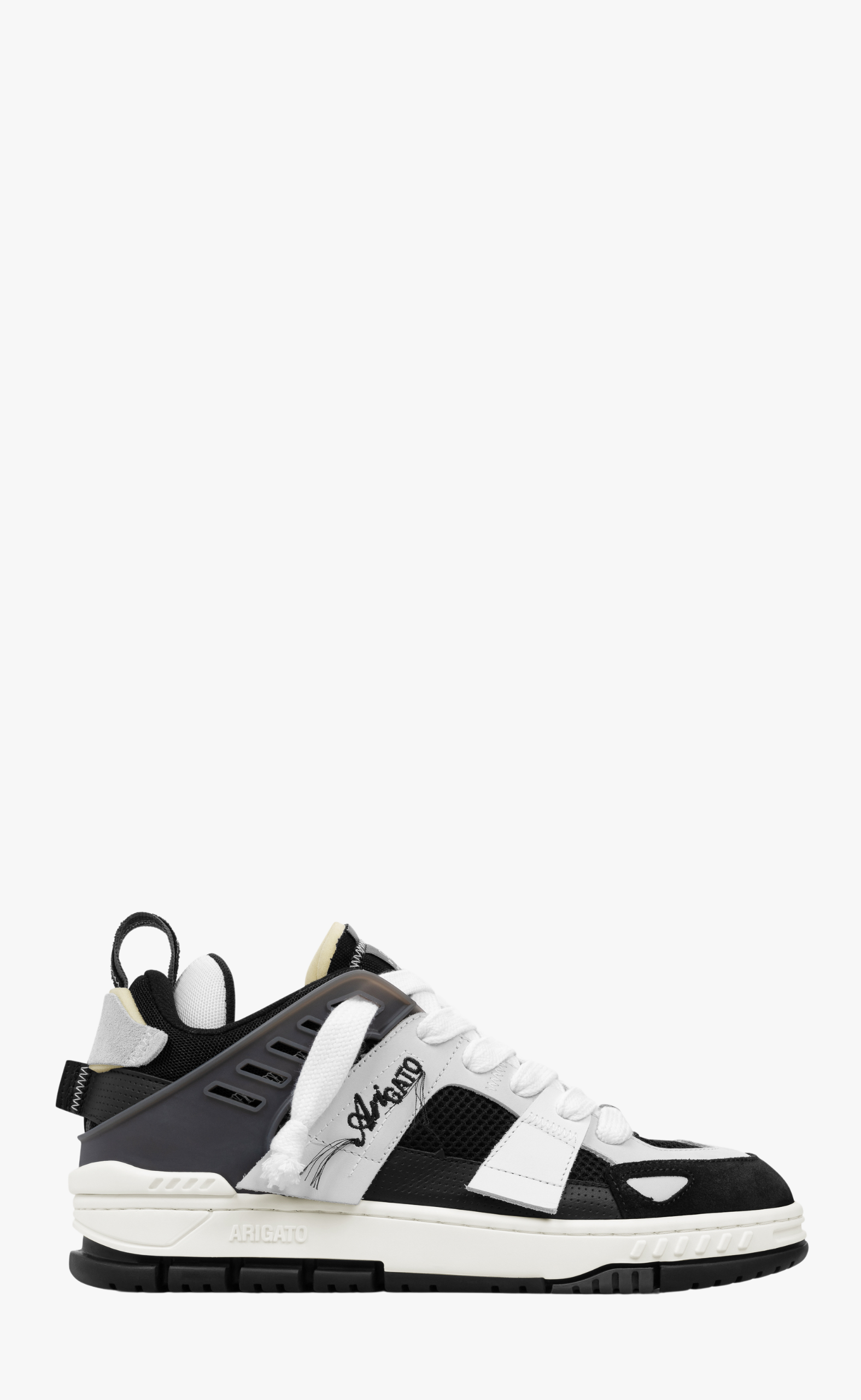 AREA BLACK WHITE PATCHWORK SNEAKER