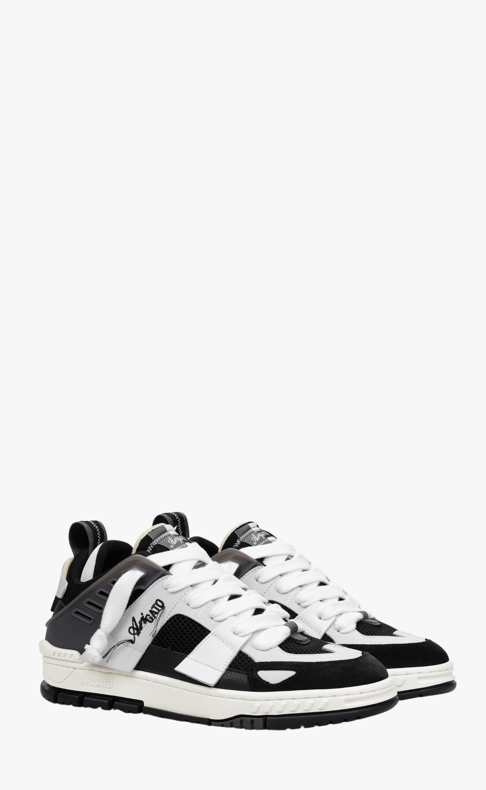 AREA BLACK WHITE PATCHWORK SNEAKER