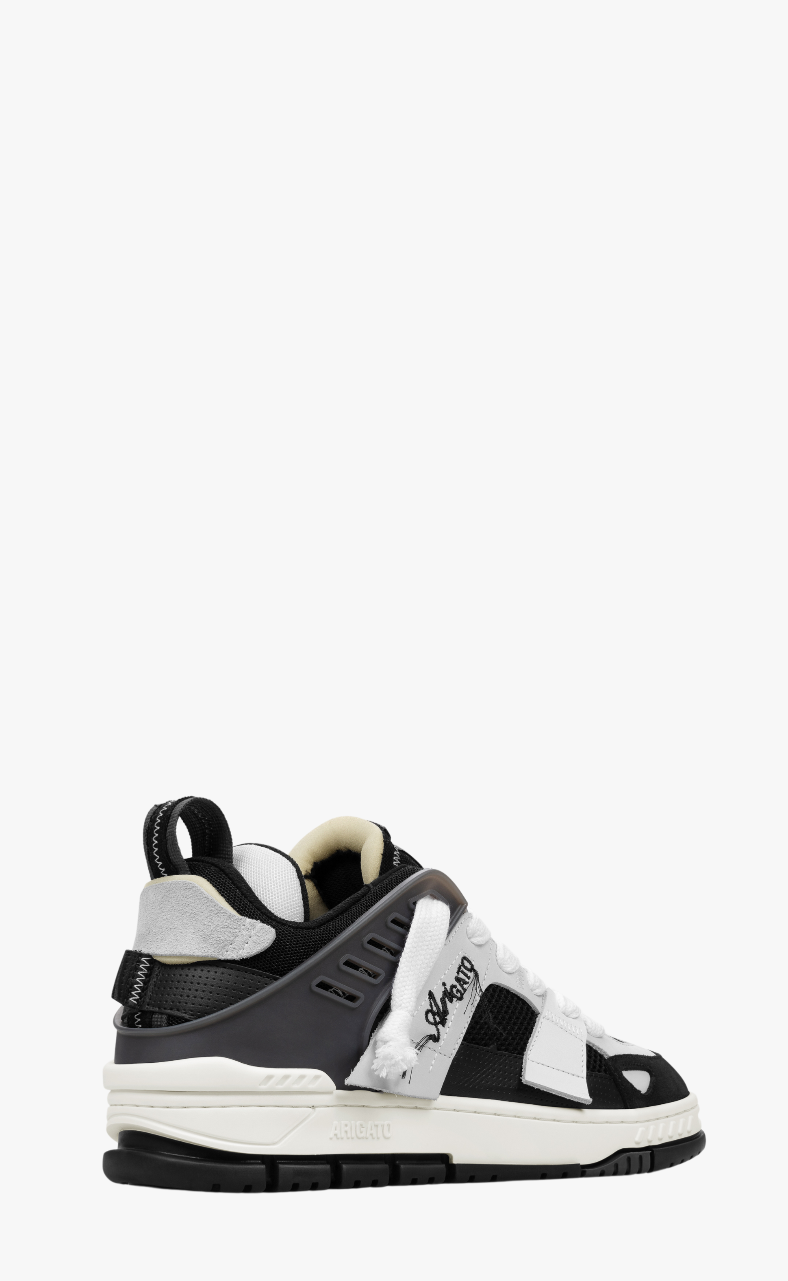 AREA BLACK WHITE PATCHWORK SNEAKER