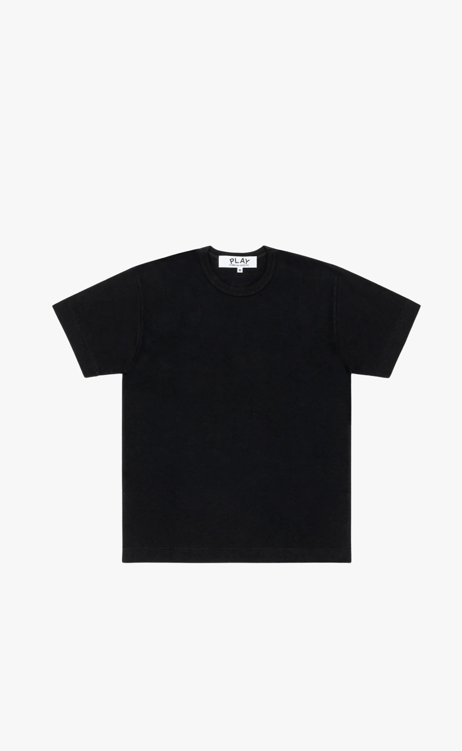 BACK BLACK EMBROIDERED HART BLACK T-SHIRT