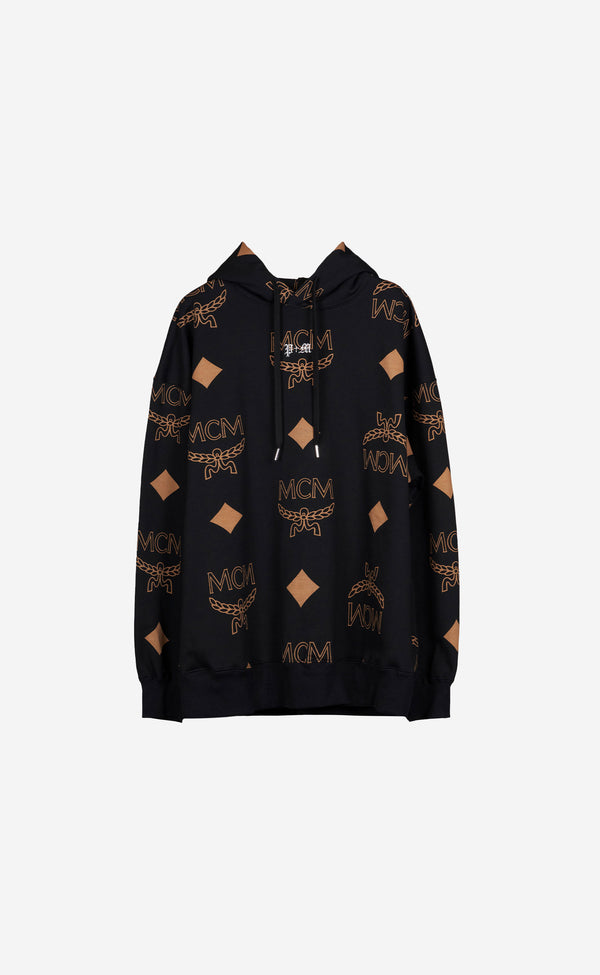 BIG VISETOS PULLOVER HOODED BLACK