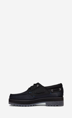 BLACK ACW x TBL 3 EYE LUG BOAT SHOE