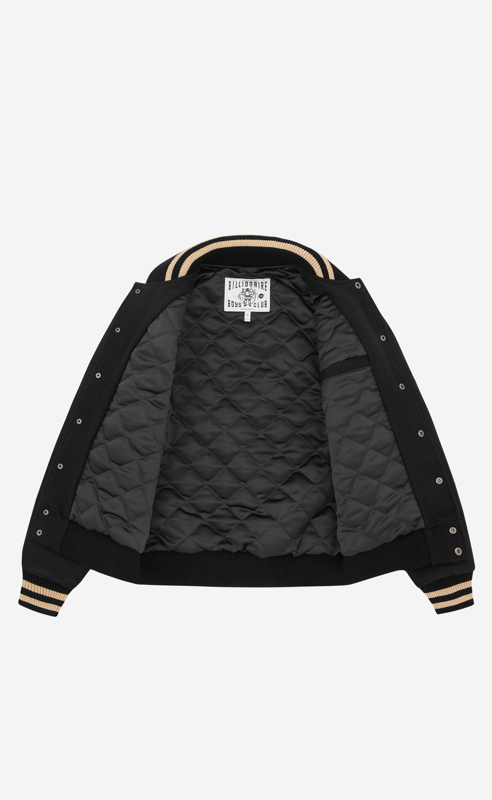 BLACK ASTRO VARSITY JACKET