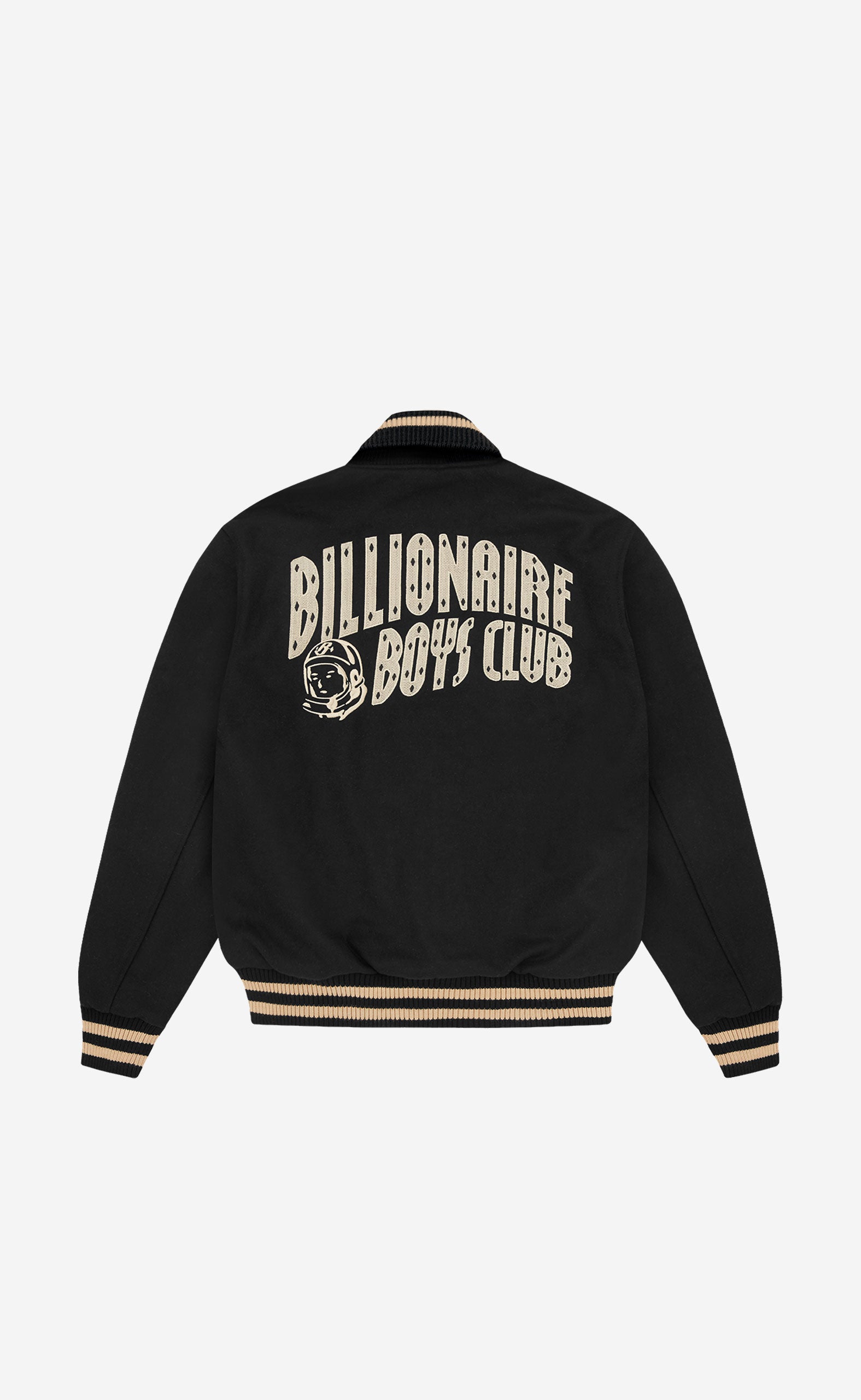 BLACK ASTRO VARSITY JACKET