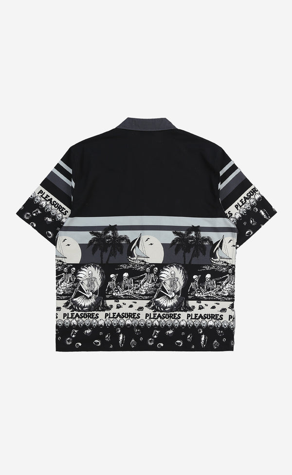 BLACK BEACH BUTTON DOWN