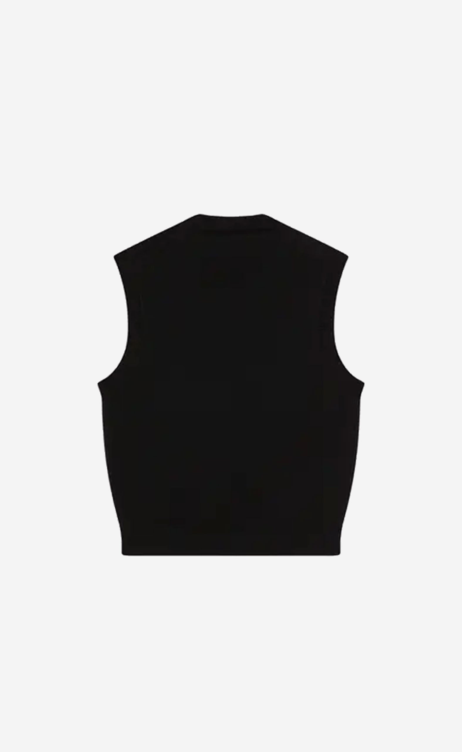 BLACK BOKE FLOWER CREST VEST