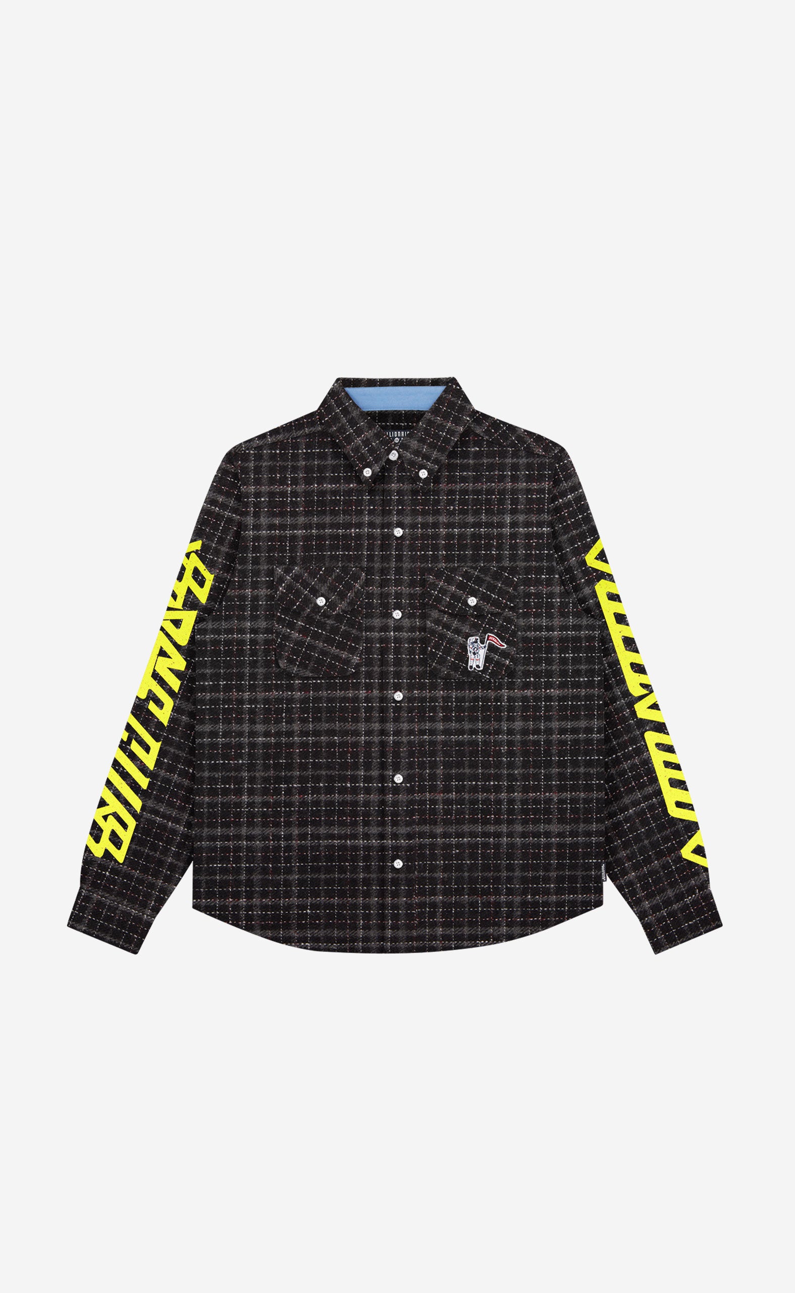 BLACK CHECK SHIRT