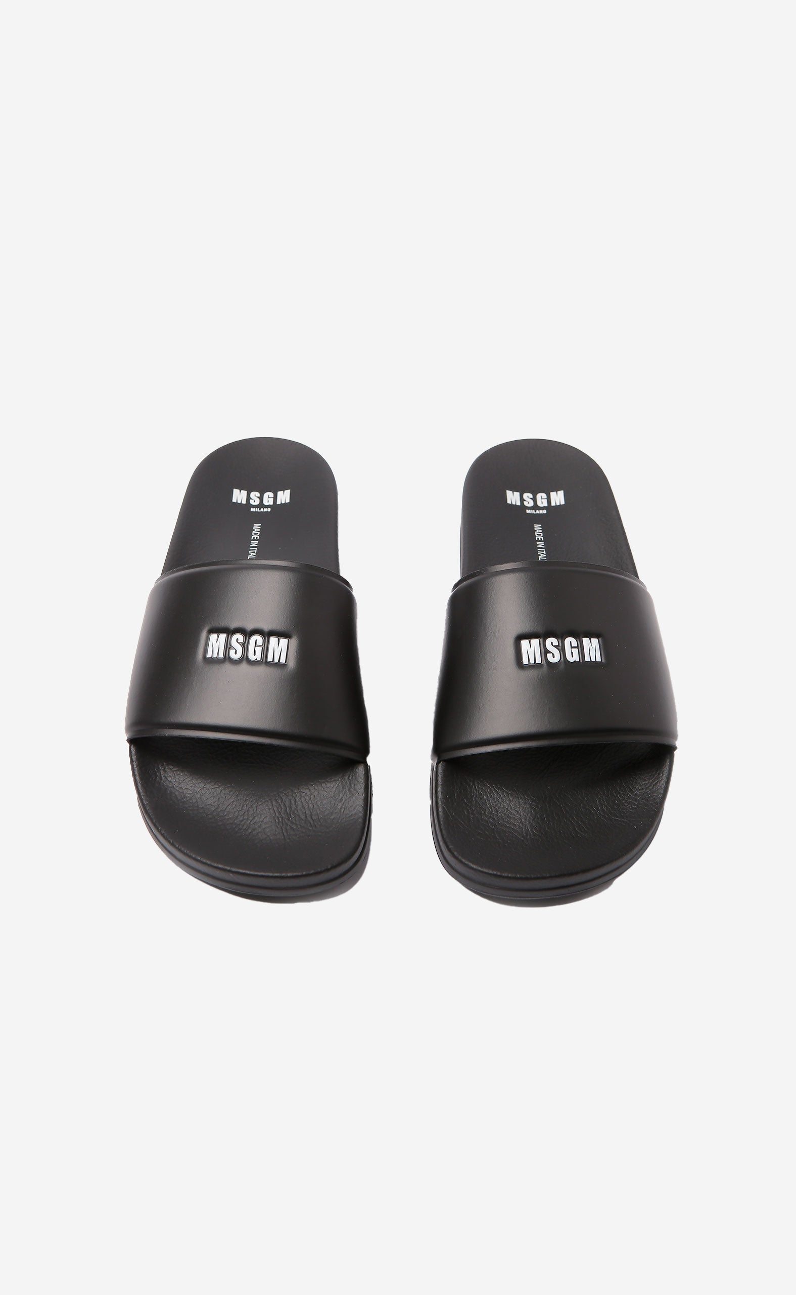 POOL SLIPPERS WITH MSGM MICRO LOGO