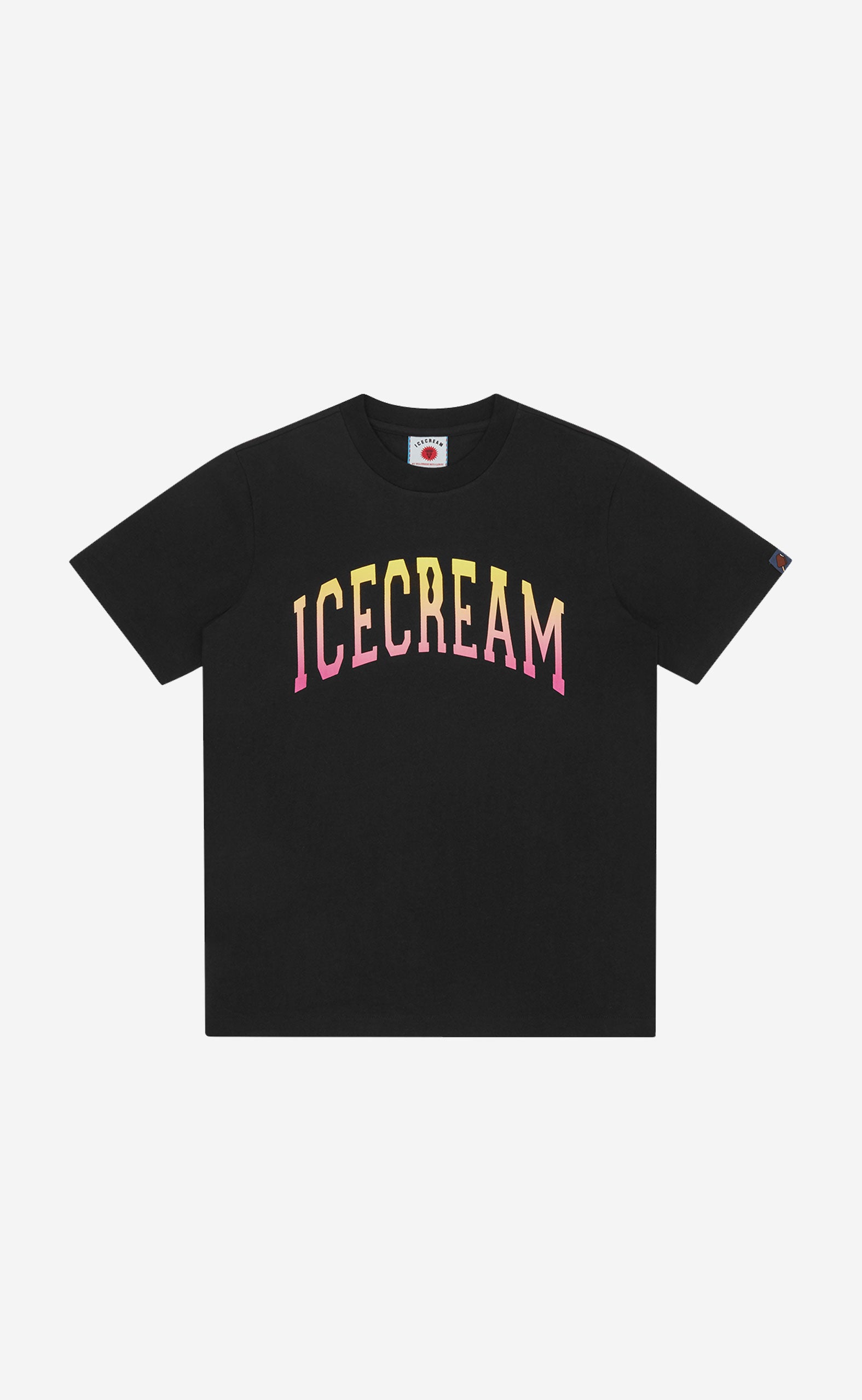 BLACK COLLEGE ICECREAM T-SHIRT