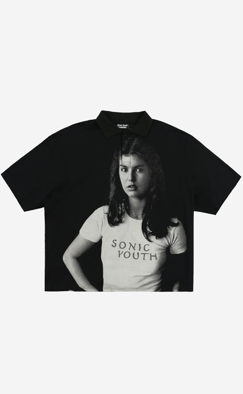 BLACK FUNKY DONKEY BOXY POLO