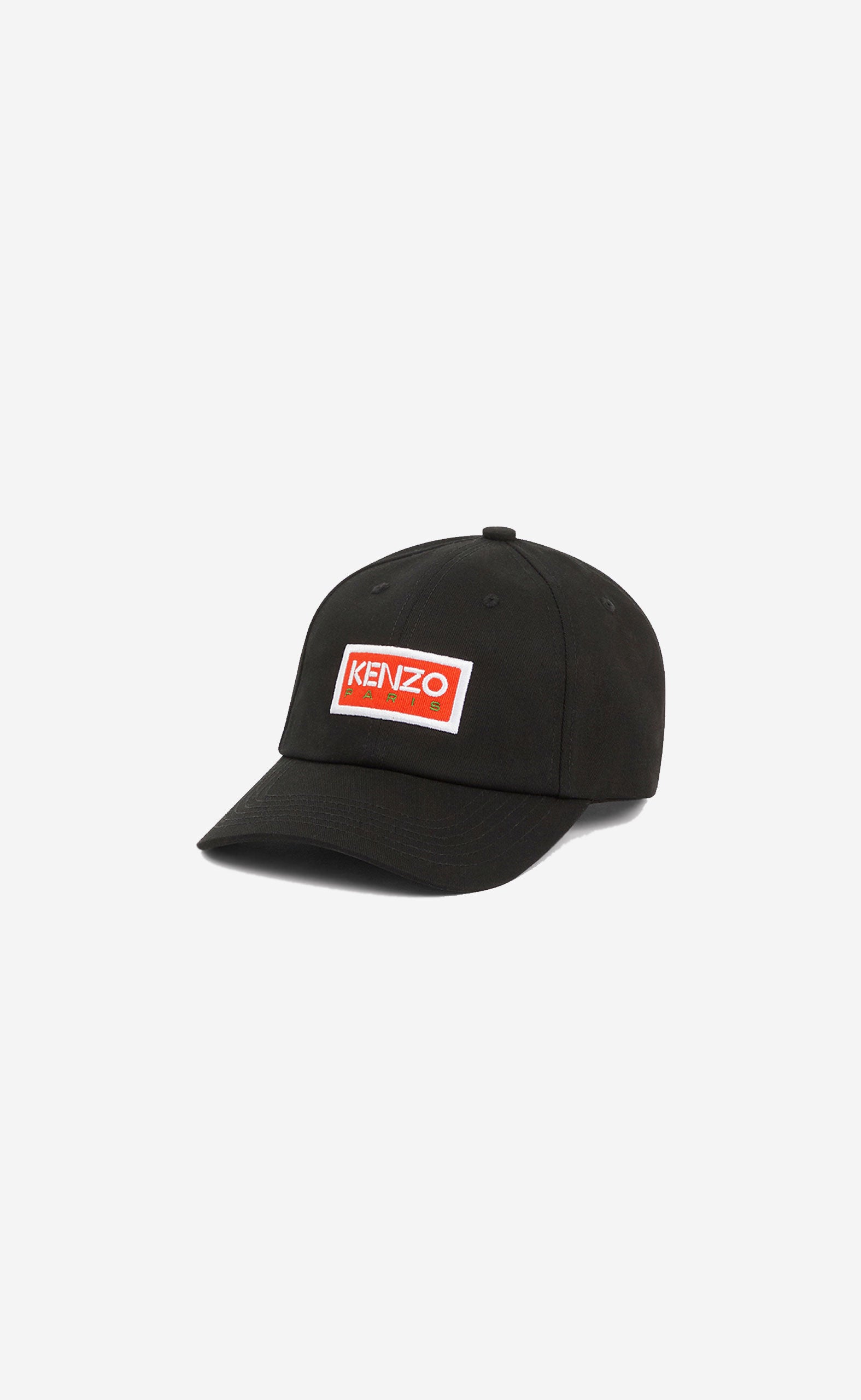 BLACK KENZO PARIS BASEBALL CAP