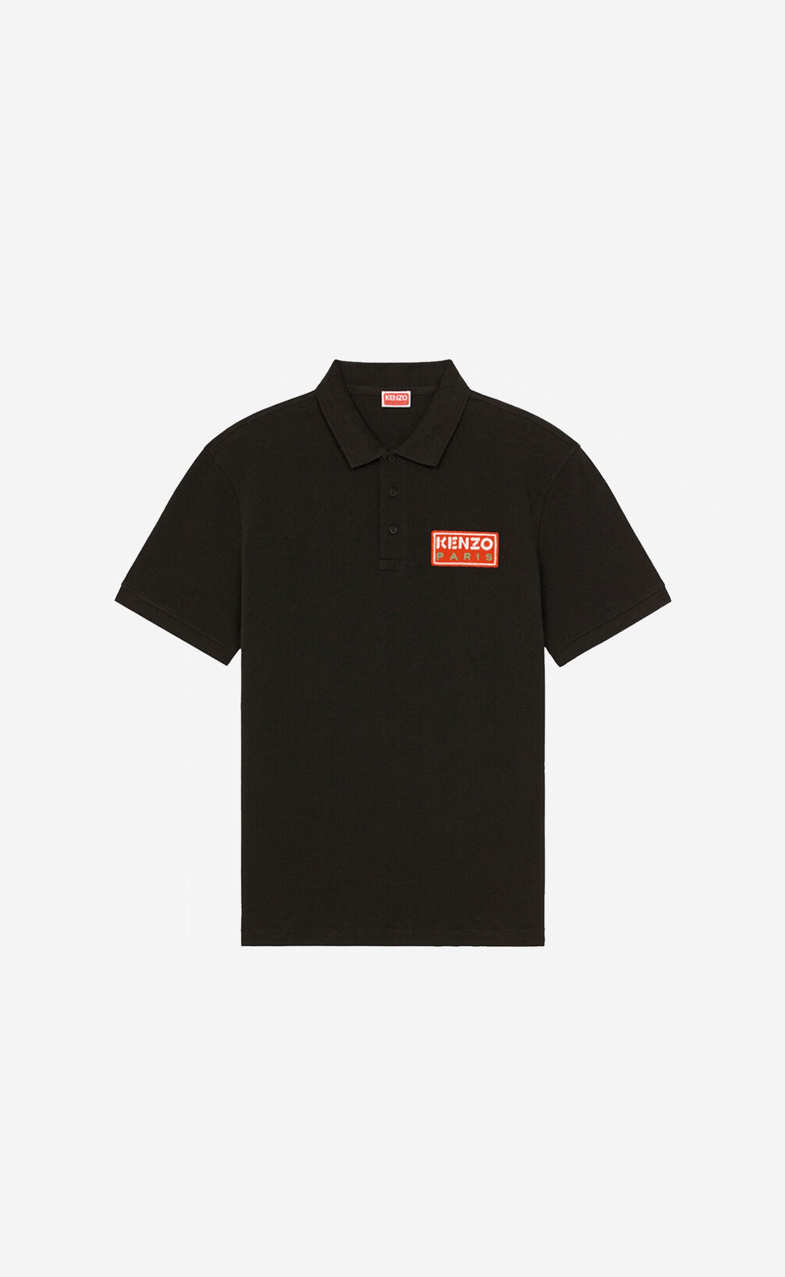 BLACK KENZO PARIS CLASSIC POLO