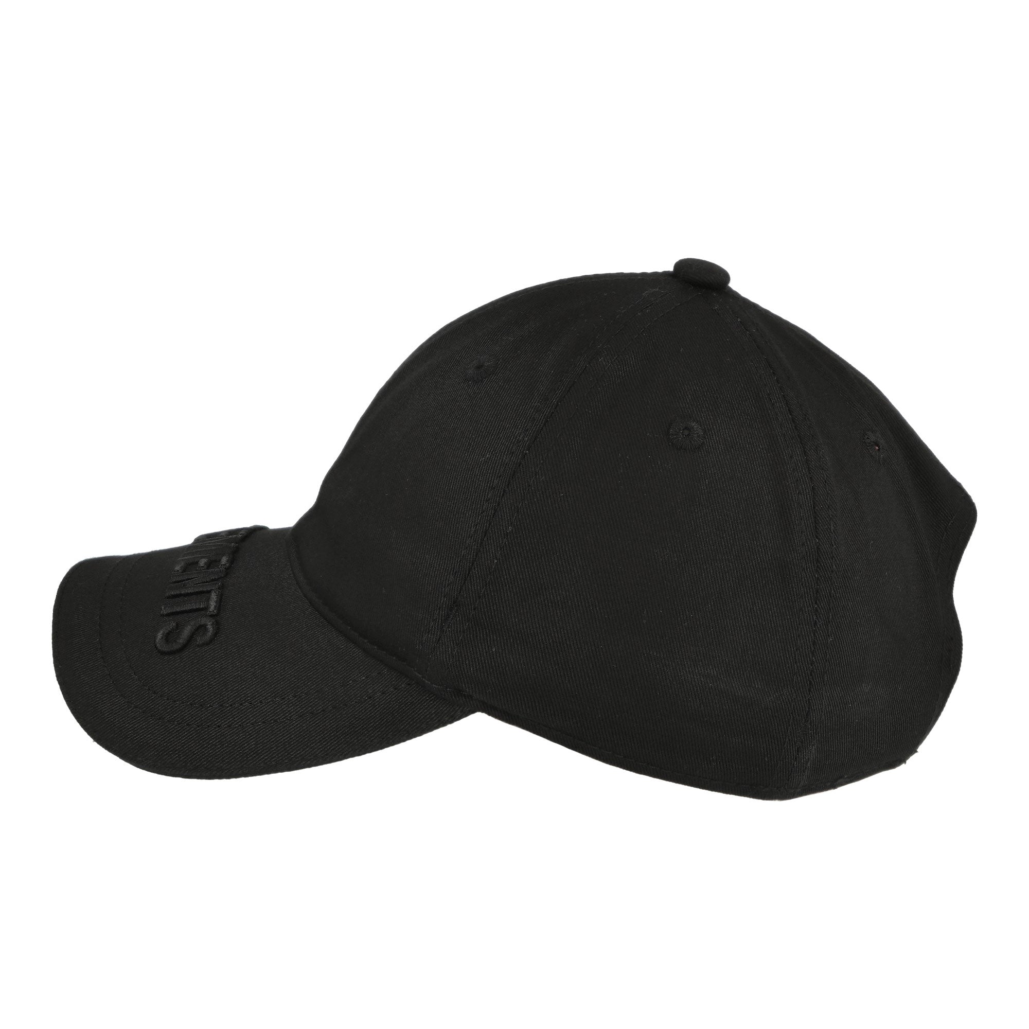 BLACKOUT LOGO BLACK HAT