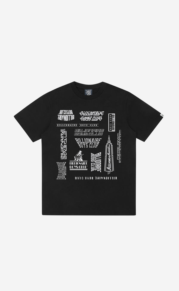 BLACK SIGNAGE T-SHIRT