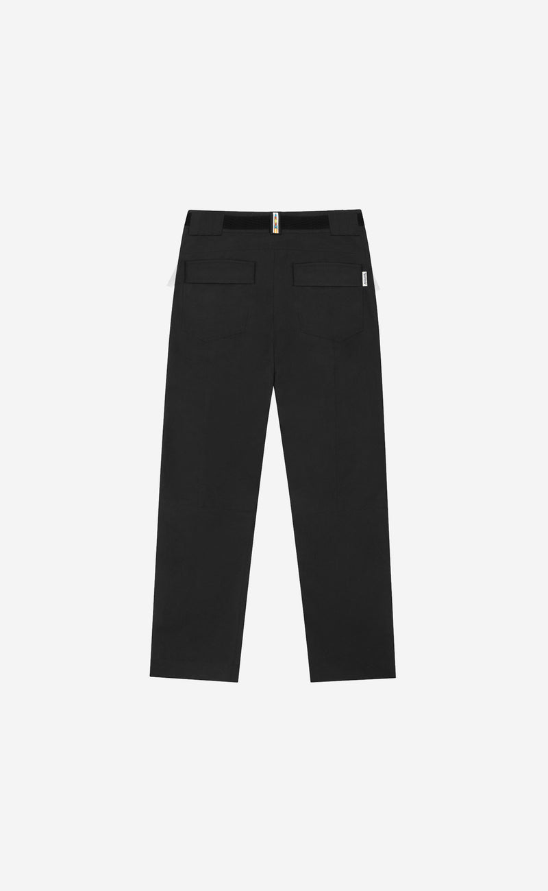 BLACK TREK PANTS