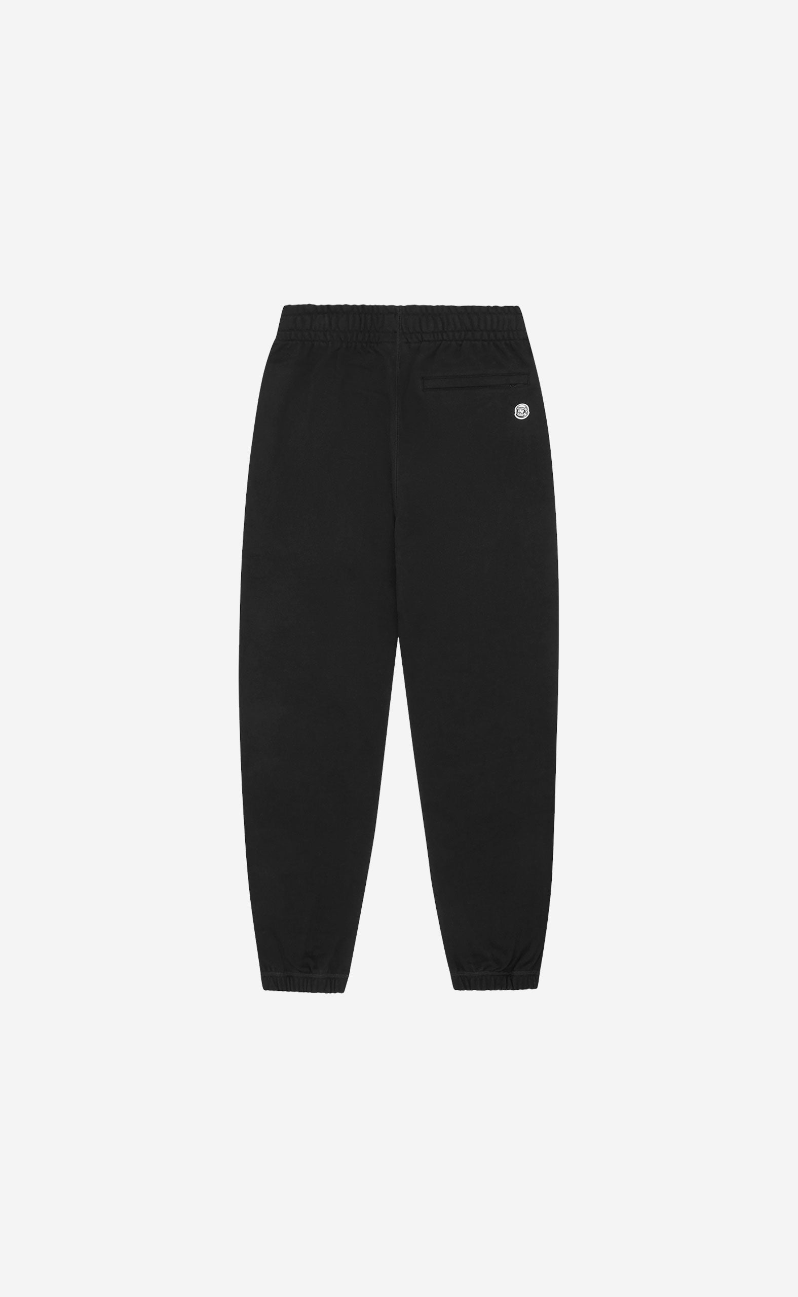 BLACK VARSITY LOGO SWEATPANTS