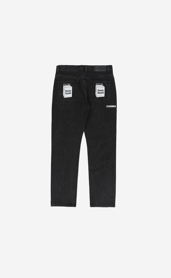 BLACK WASHING MACHINE DENIM
