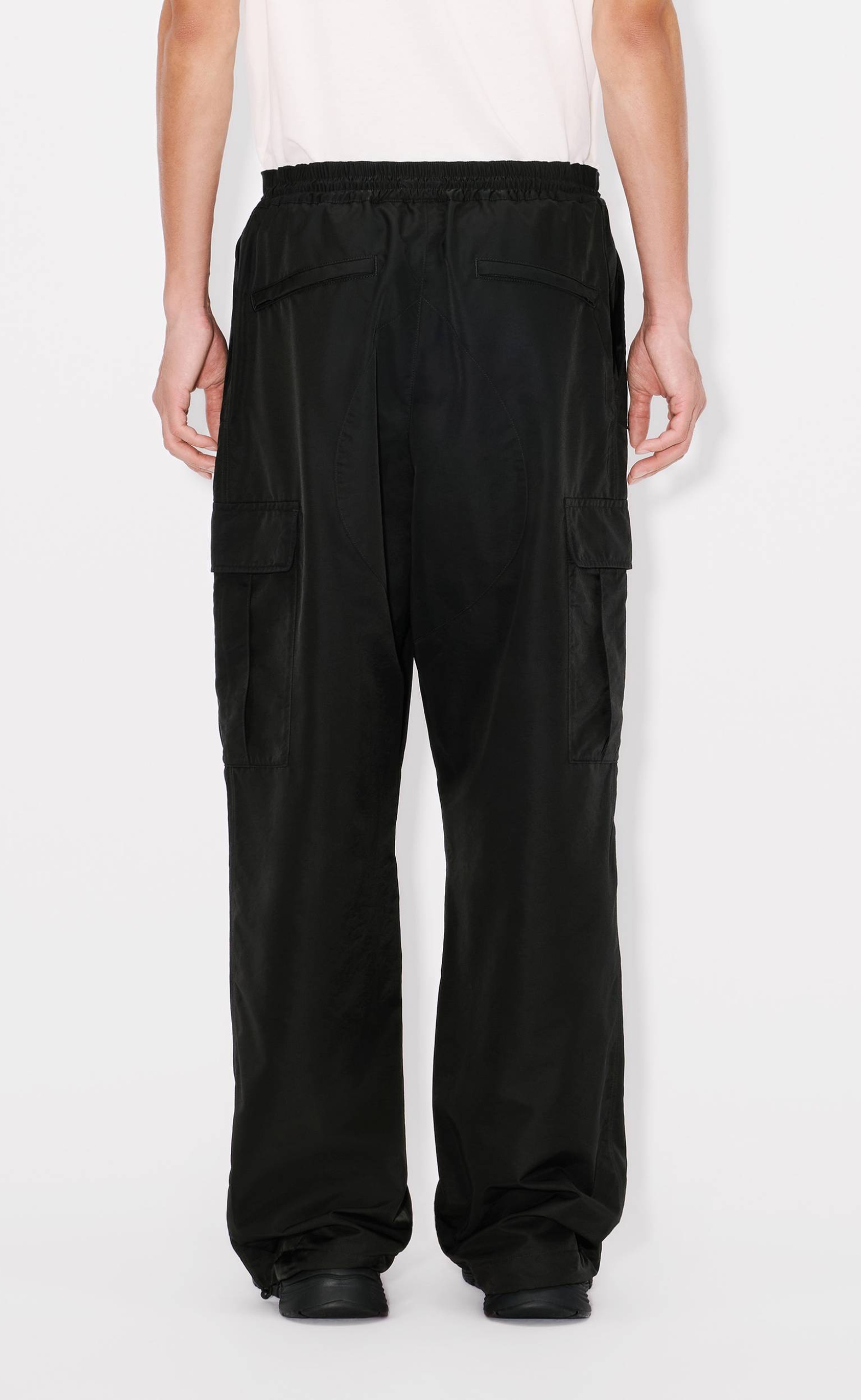 BOKE FLOWER 2.0 CARGO BLACK PANTS