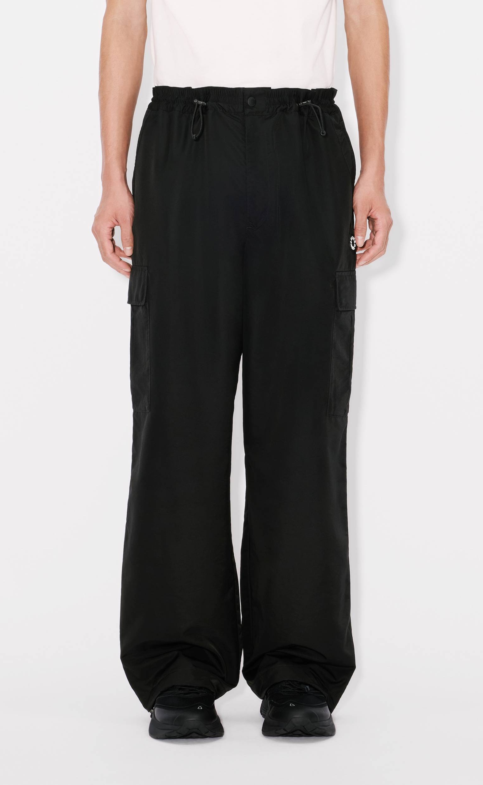 BOKE FLOWER 2.0 CARGO BLACK PANTS
